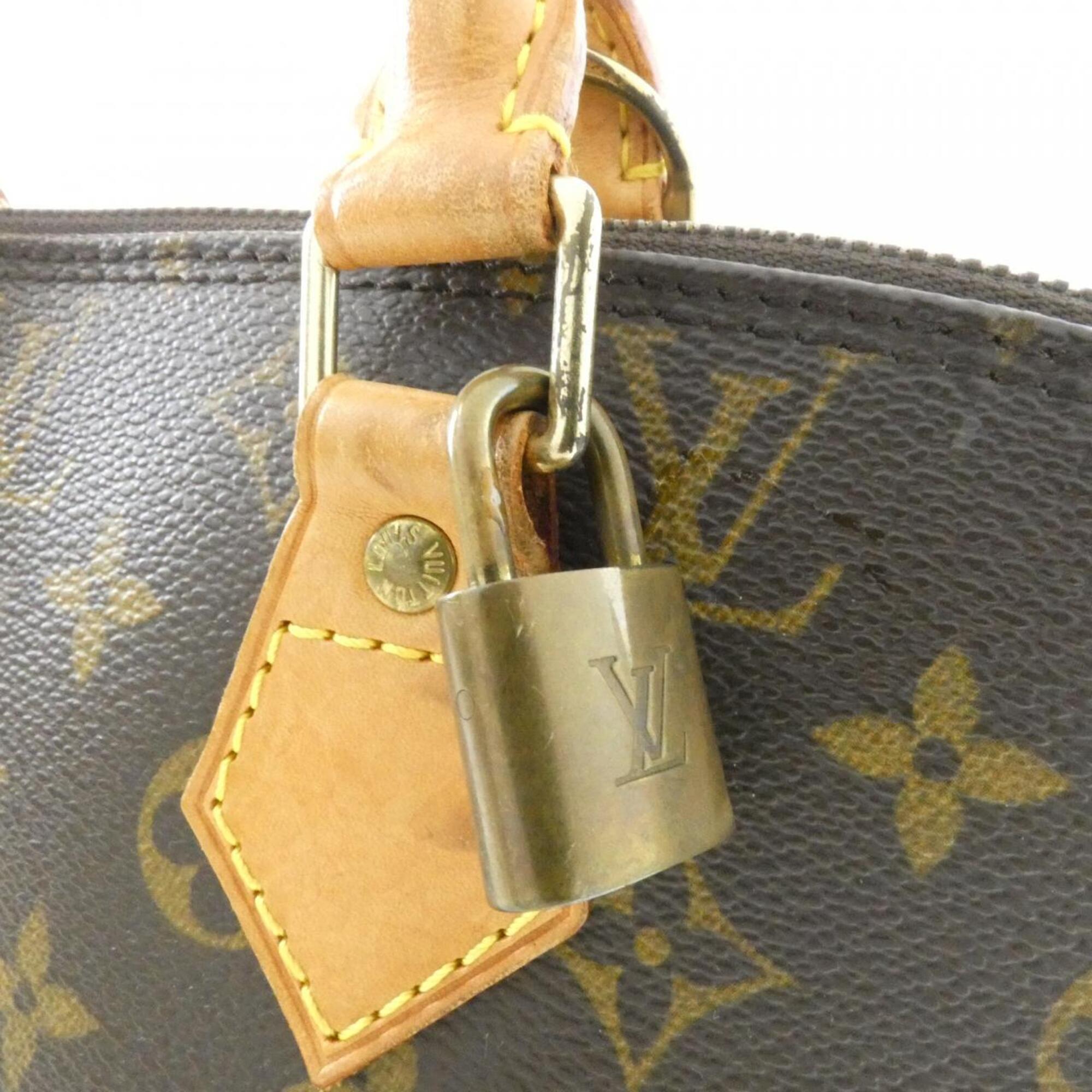 Louis Vuitton Marron Coated Canvas Handbag (Pre-Owned)