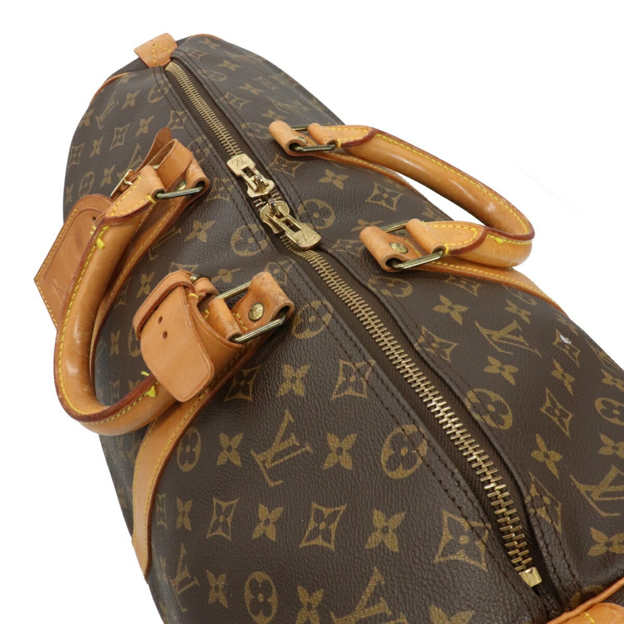 Louis Vuitton Brown Monogram Monogram Boston Bag (Pre-Owned)