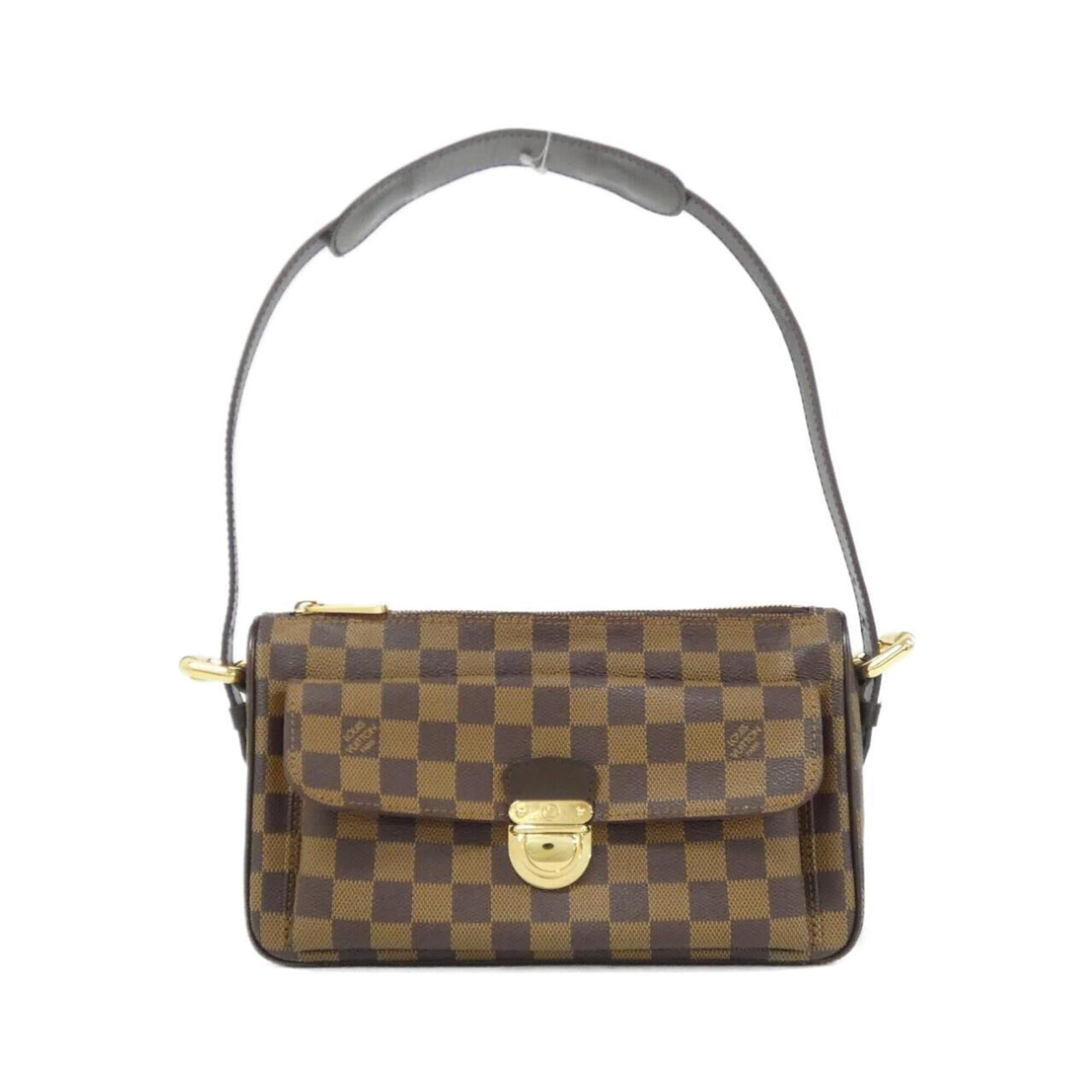 Louis Vuitton Ebene Coated Canvas Shoulder Bag (Pre-Owned)