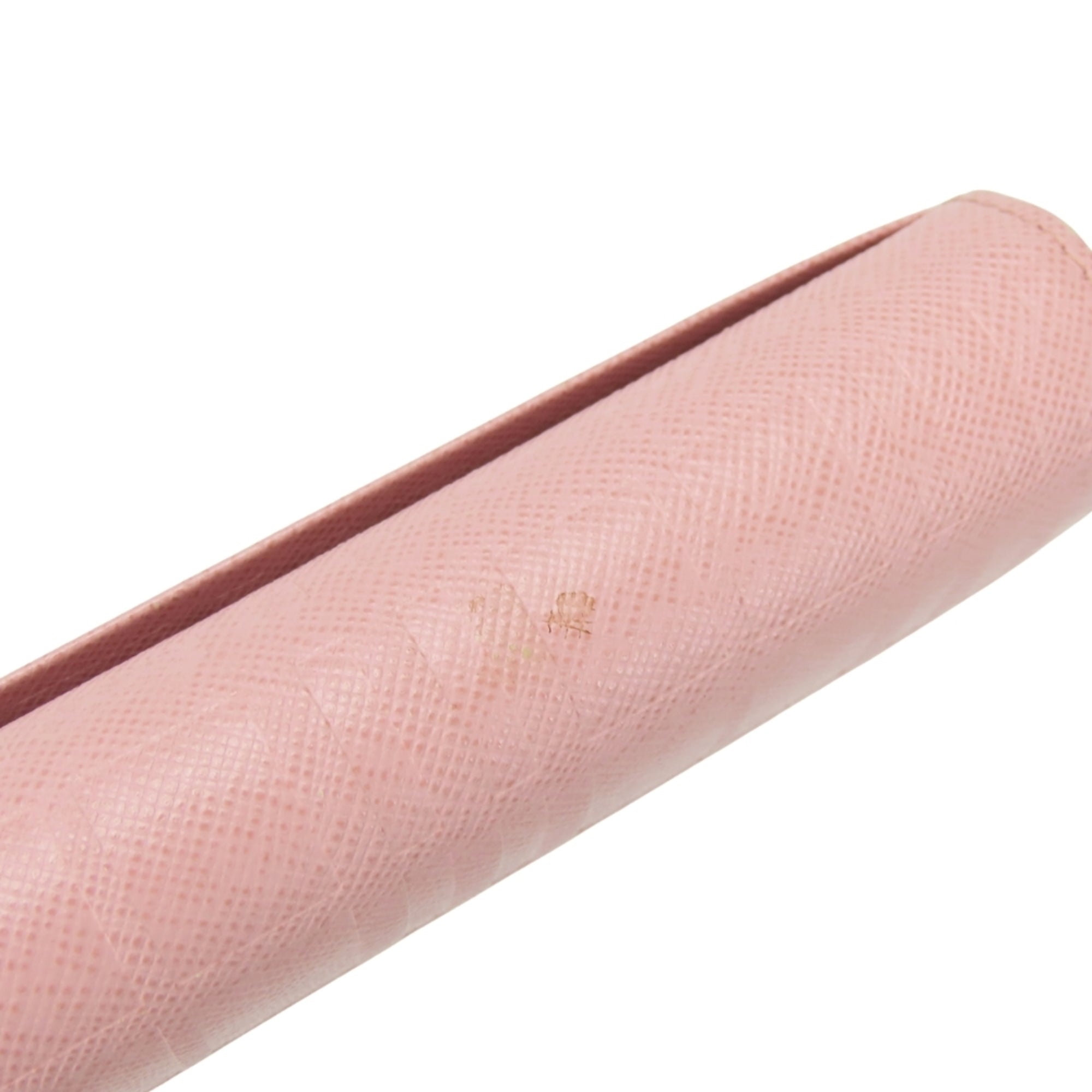 Burberry Pink Leather Coin Purse/Coin Case (Pre-Owned)
