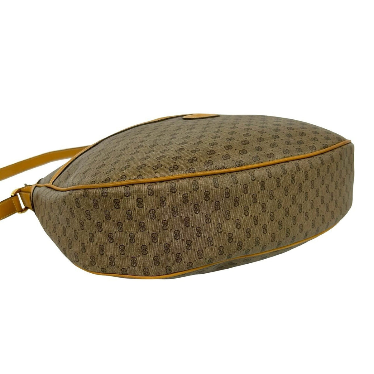 Gucci Brown Pvc Leather Pochette Shoulder Bag (Pre-Owned)