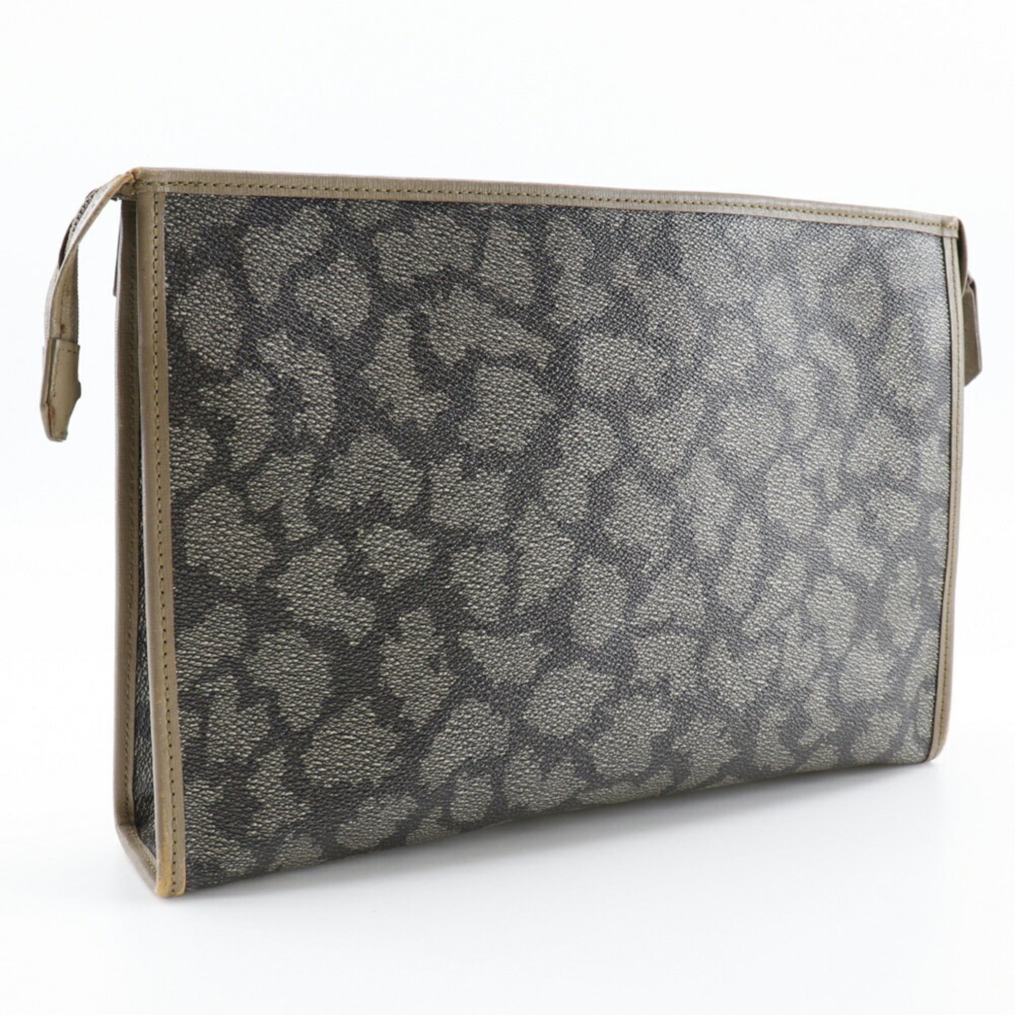Yves Saint Laurent Leather Clutch Bag (Pre-Owned)