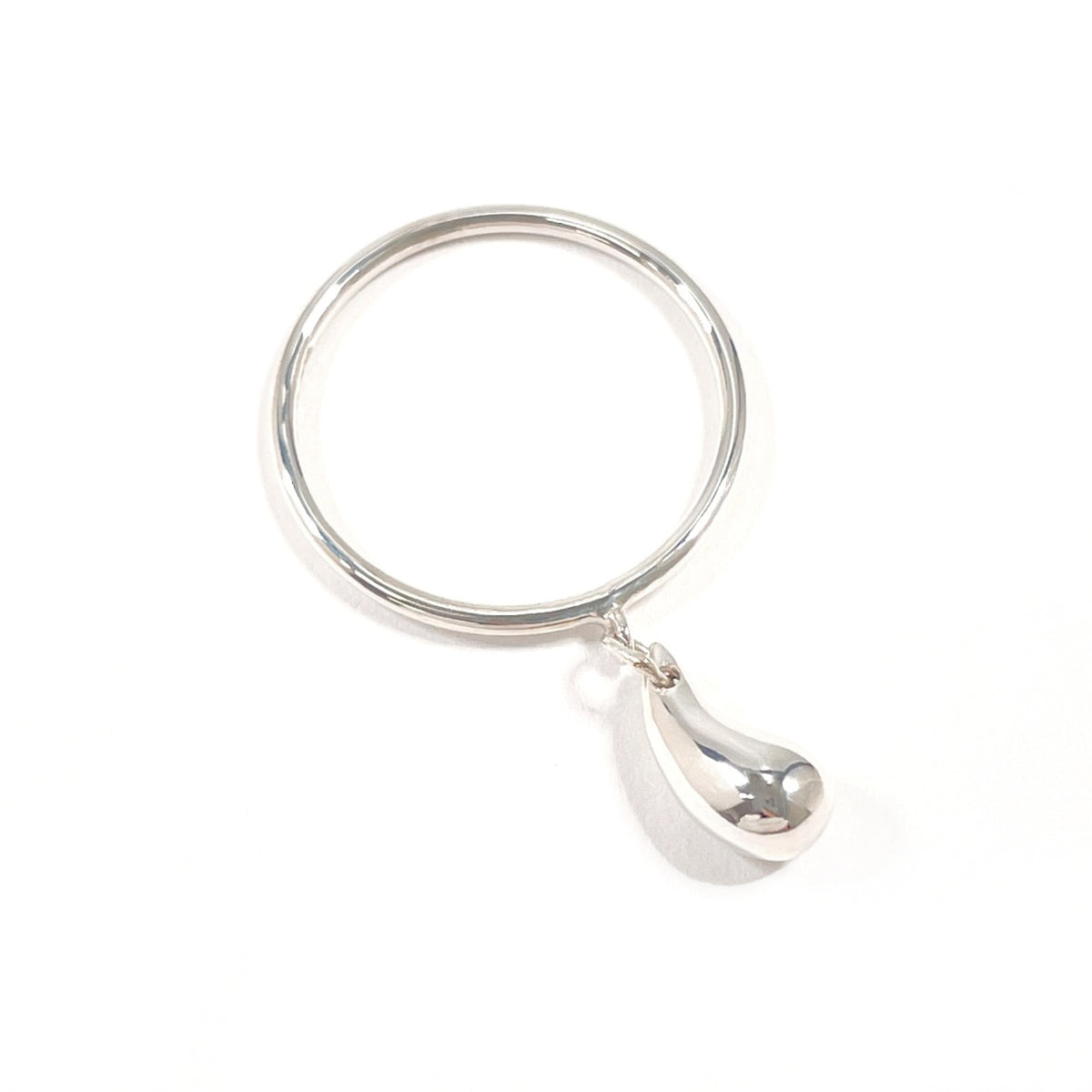 Tiffany Silver Silver 925 Band Ring (Pre-Owned)