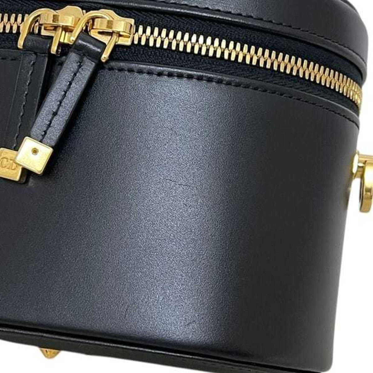 Christian Dior Black Leather Shoulder Bag (Pre-Owned)