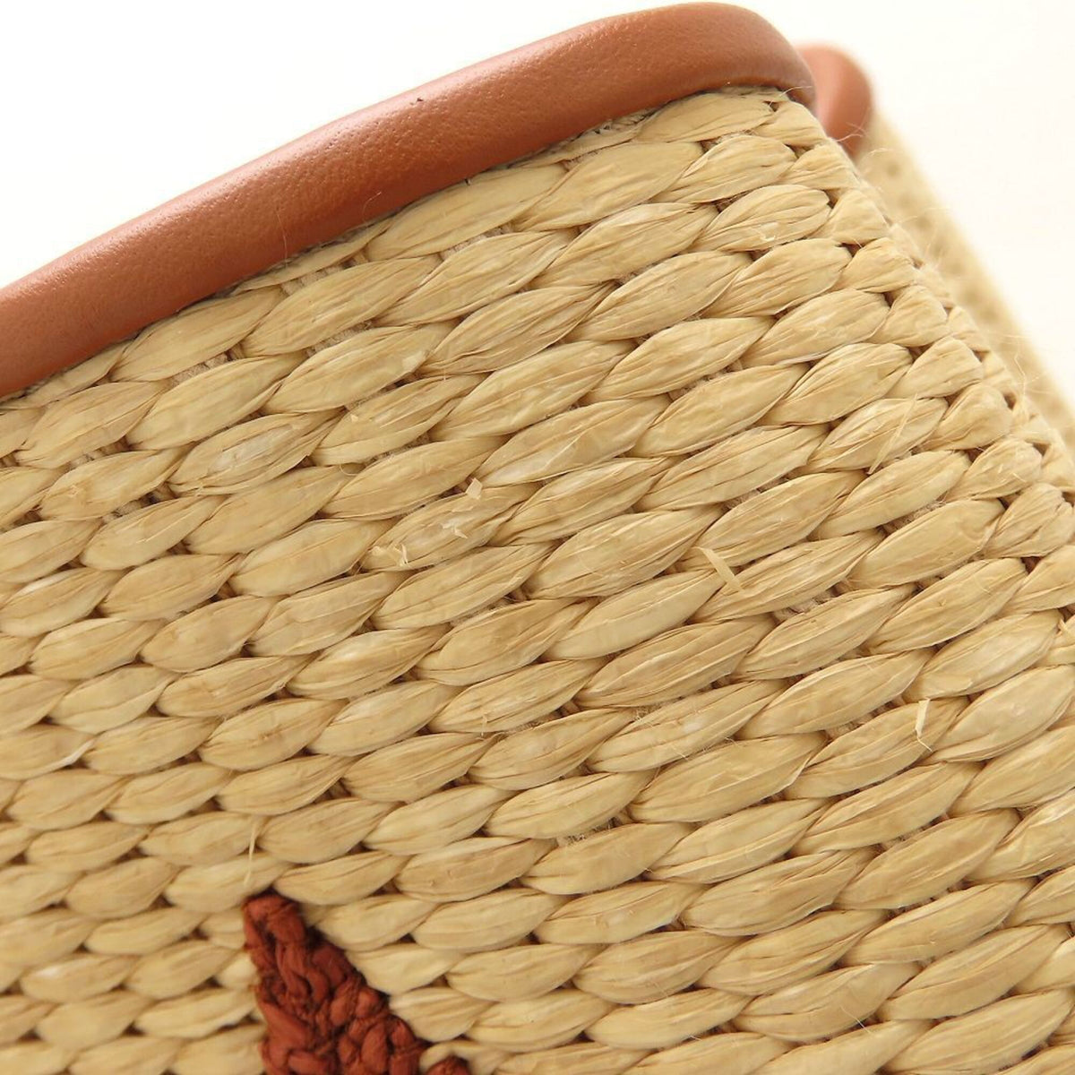 Louis Vuitton Brown Natural Raffia Leather Shoulder Bag (Pre-Owned)