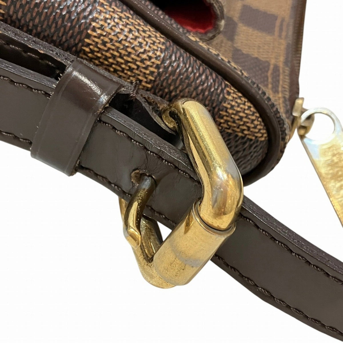 Louis Vuitton Brown Damier Canvas Galle Shoulder Bag (Pre-Owned)