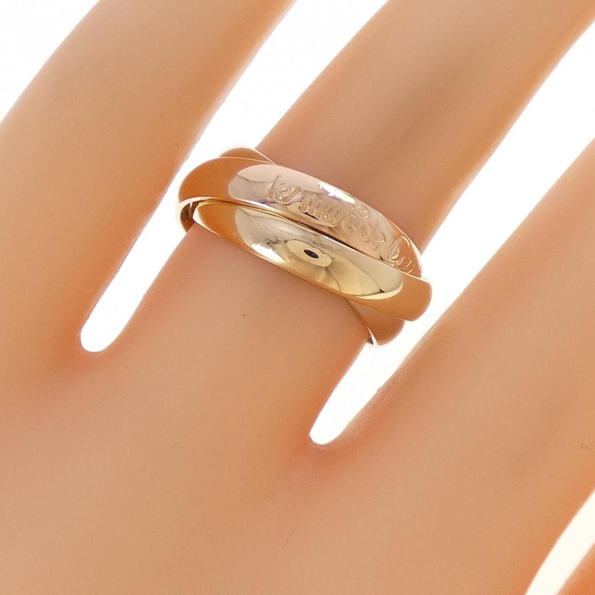 Cartier Yellow Gold (18K) Pink Gold (18K) White Gold (18K) Band Ring (Pre-Owned)