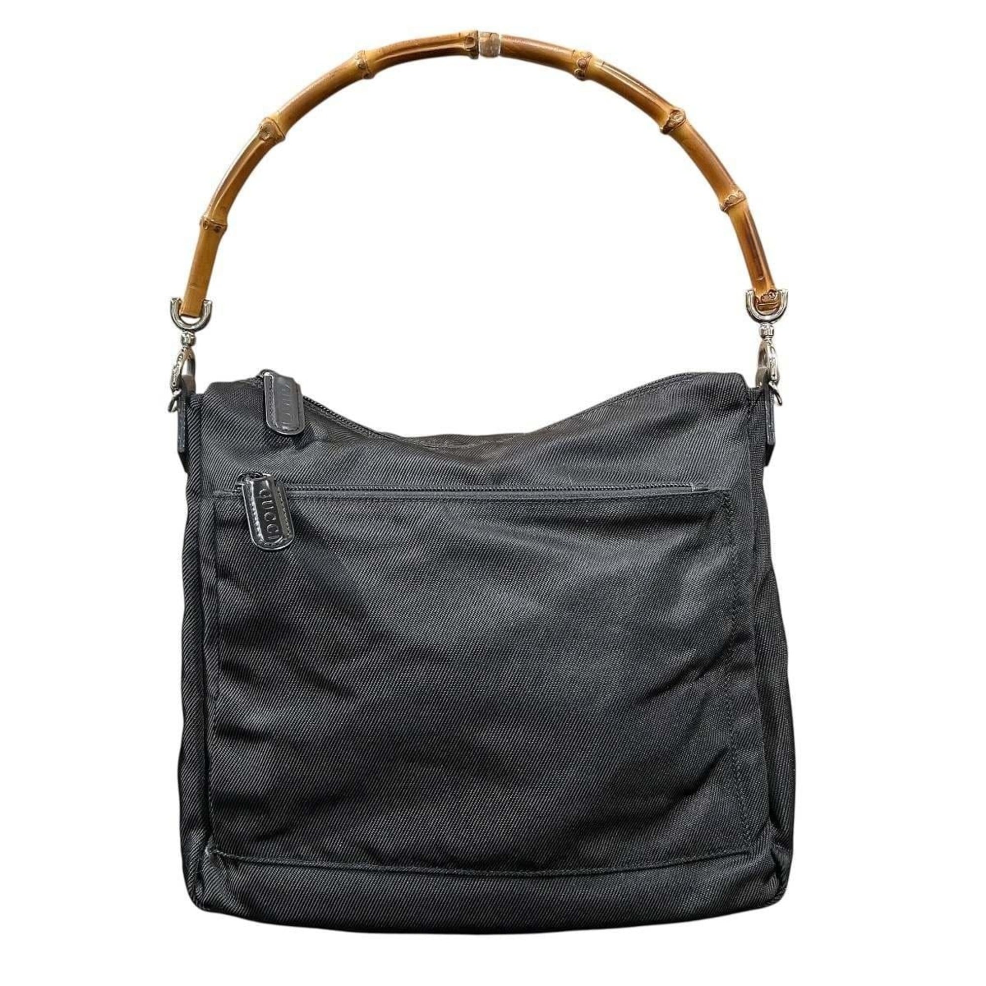 Gucci Black Nylon Handbag (Pre-Owned)