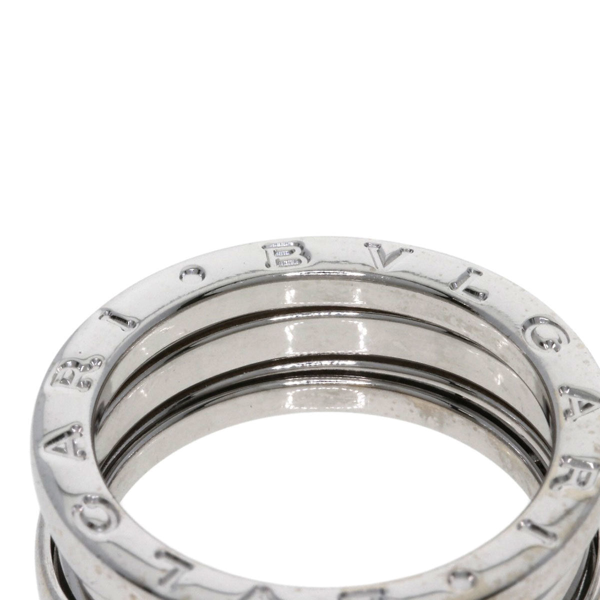 Bvlgari White Gold White Gold (18K) Band Ring (Pre-Owned)