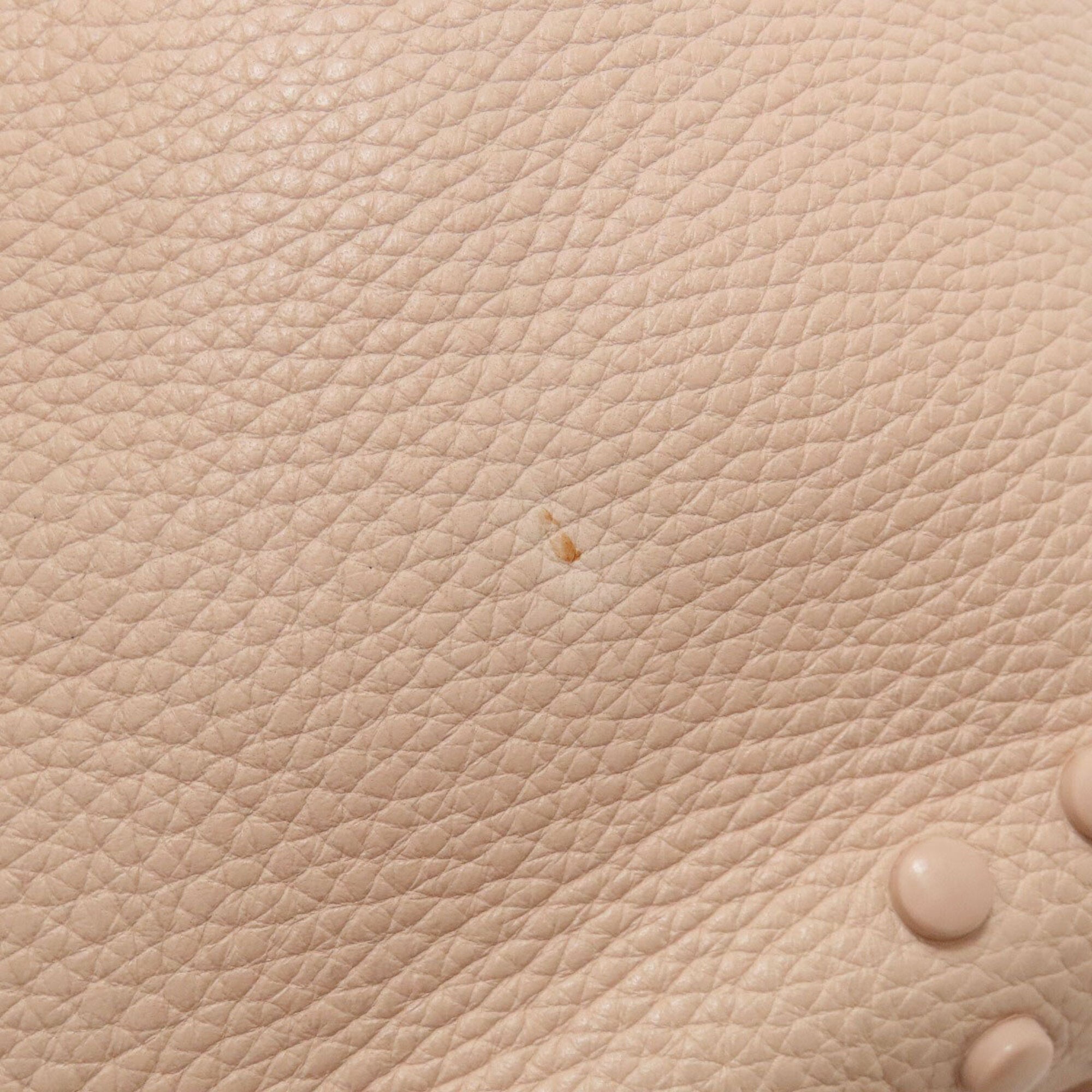 Tod's Pink Leather Tote Bag (Pre-Owned)