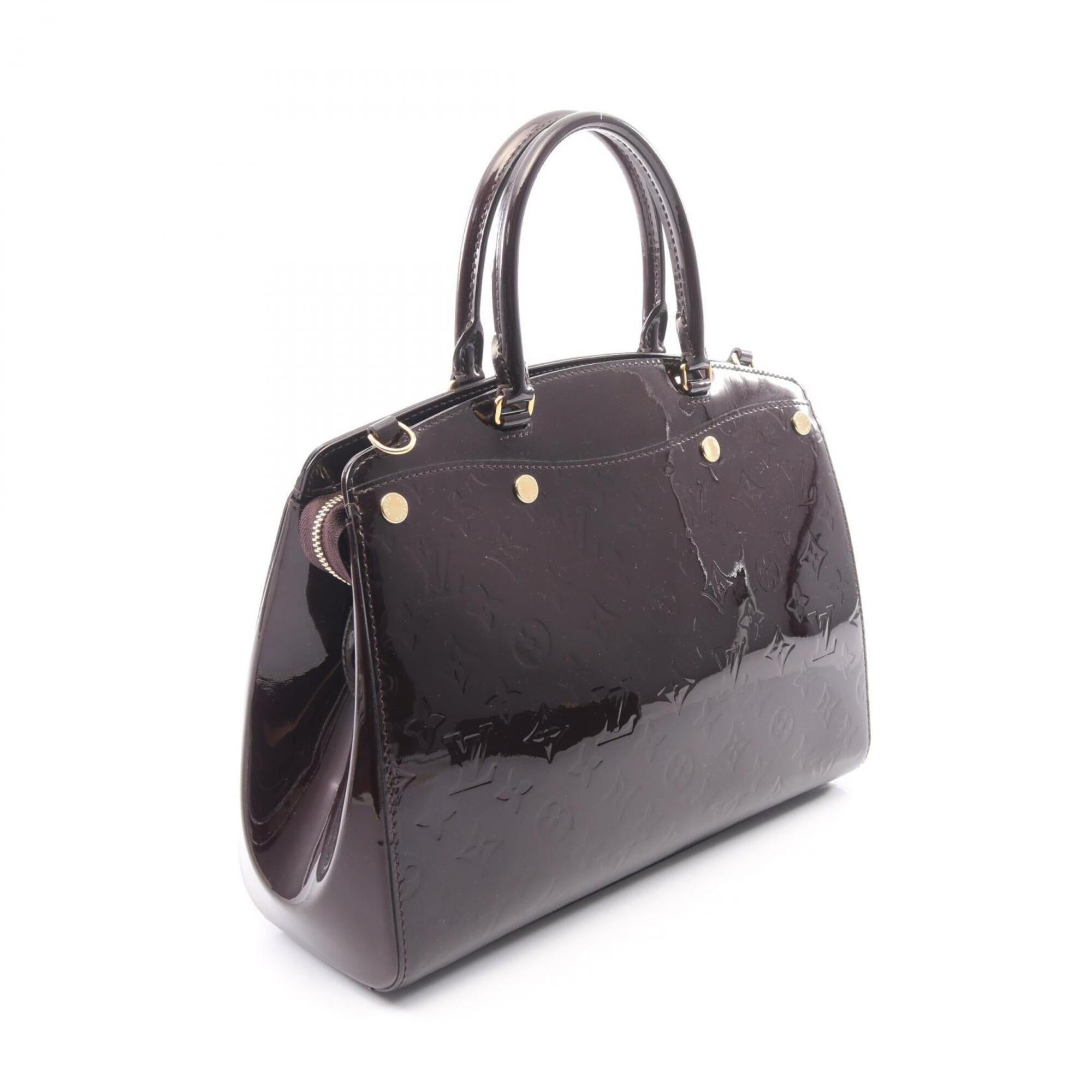 Louis Vuitton Bordeaux Leather Handbag (Pre-Owned)