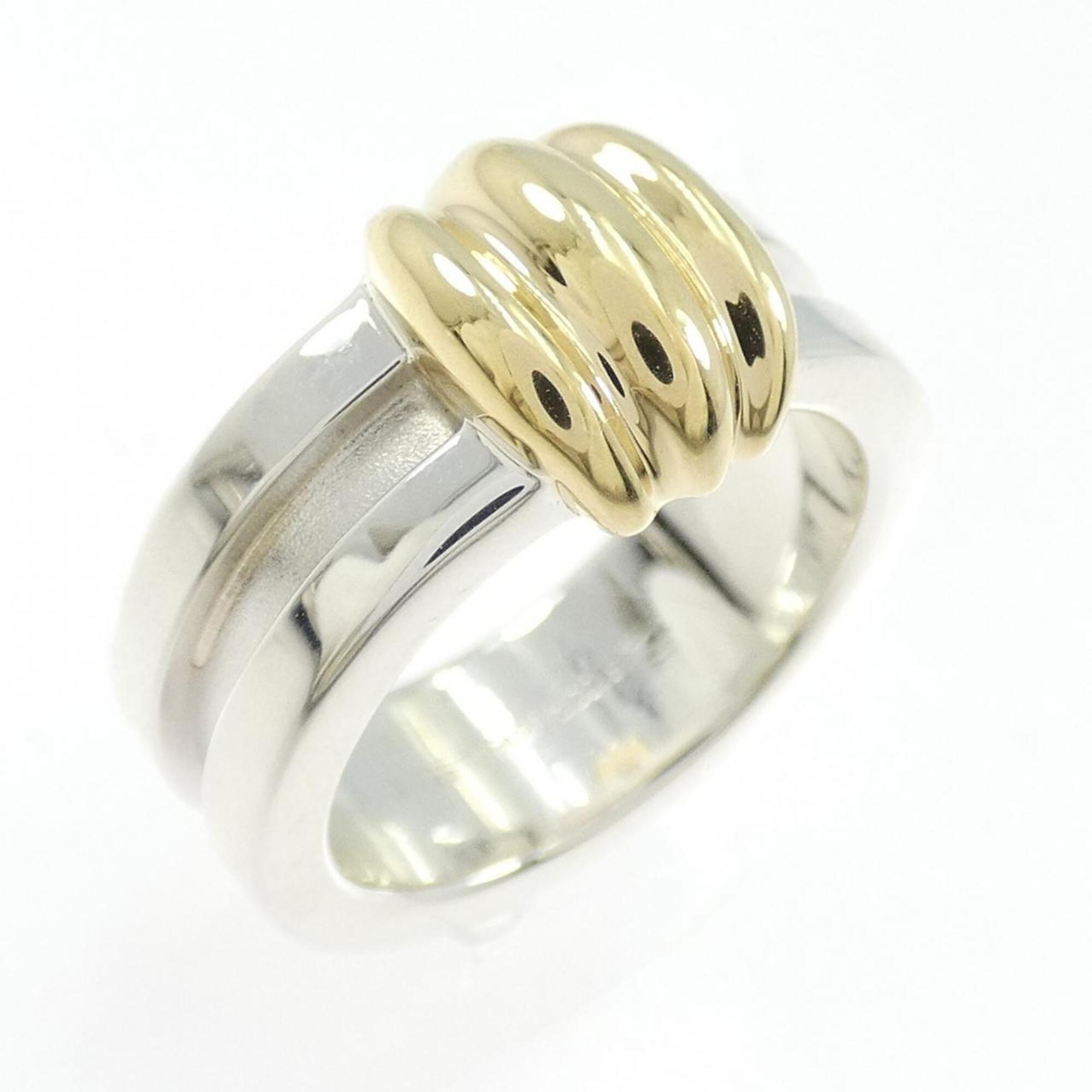 Tiffany Yellow Gold (18K) Silver 925 Band Ring (Pre-Owned)