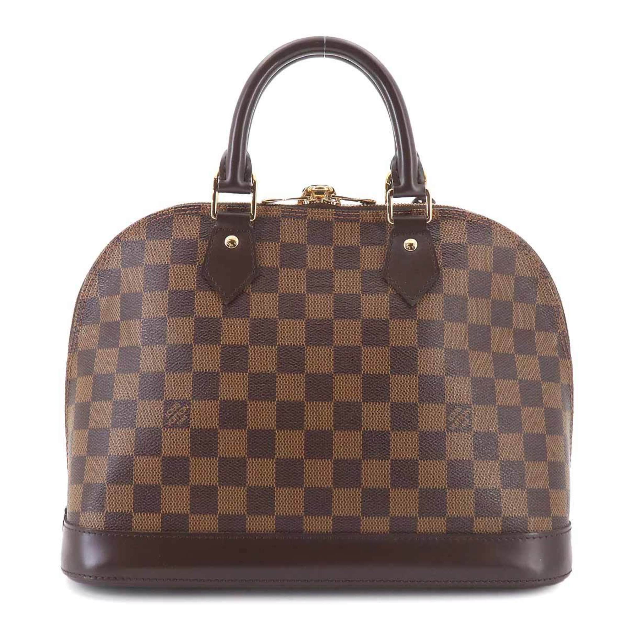 Louis Vuitton Brown Damier Canvas Ebene Damier Canvas Handbag (Pre-Owned)