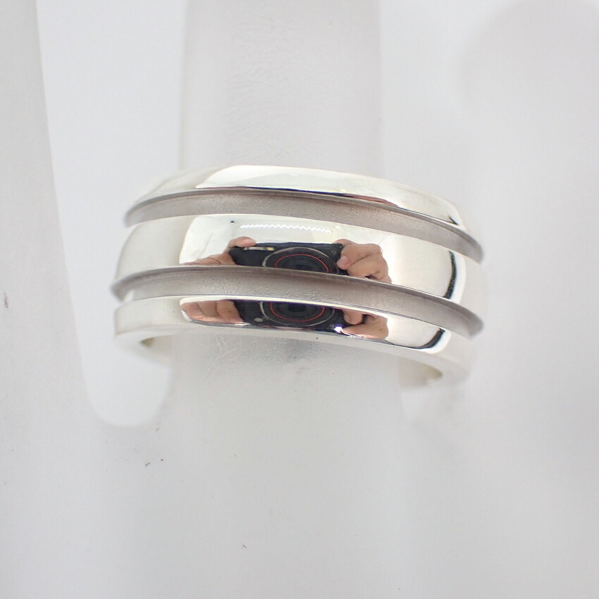 Tiffany Sterling Silver 925 Band Ring (Pre-Owned)