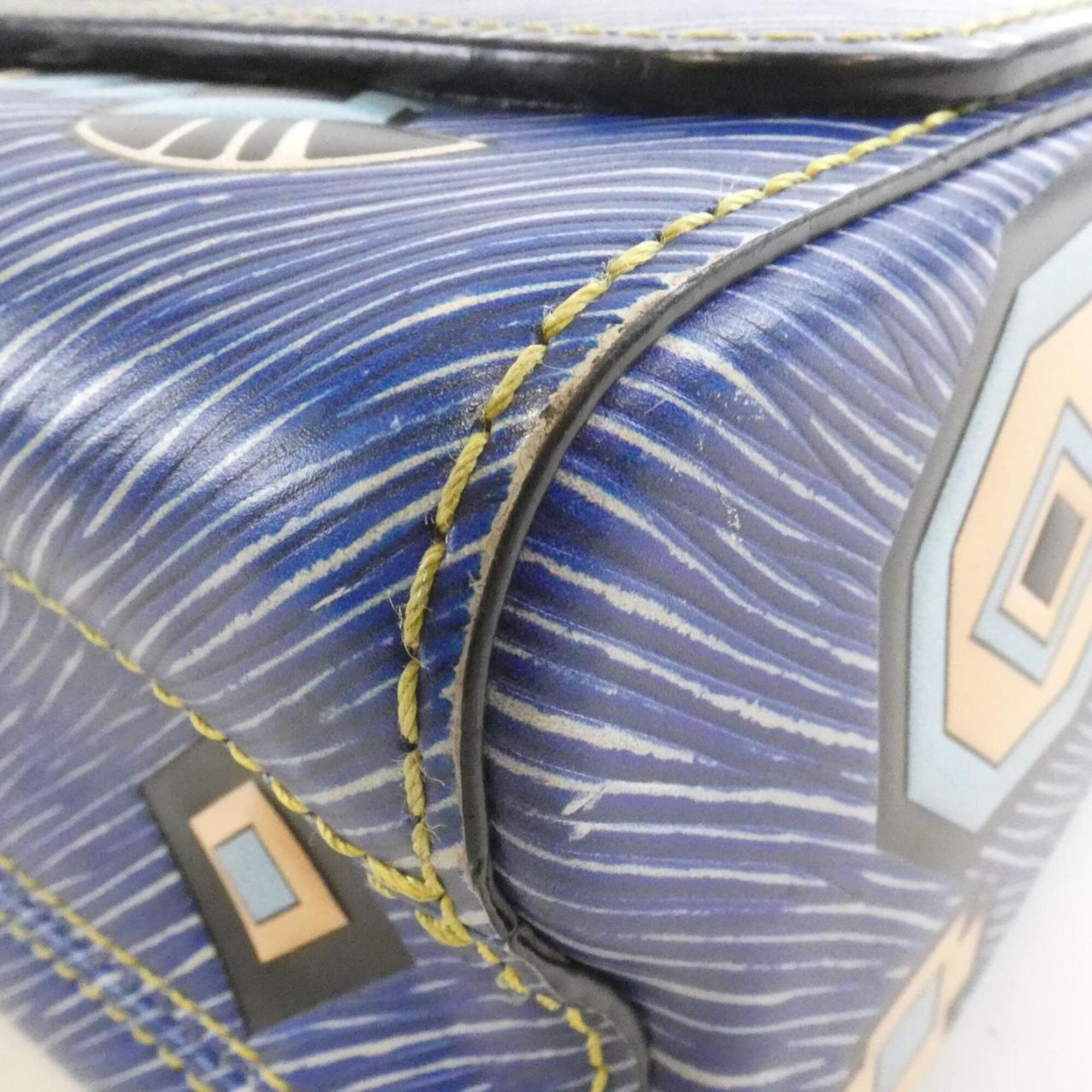 Louis Vuitton Blue Shoulder Bag (Pre-Owned)
