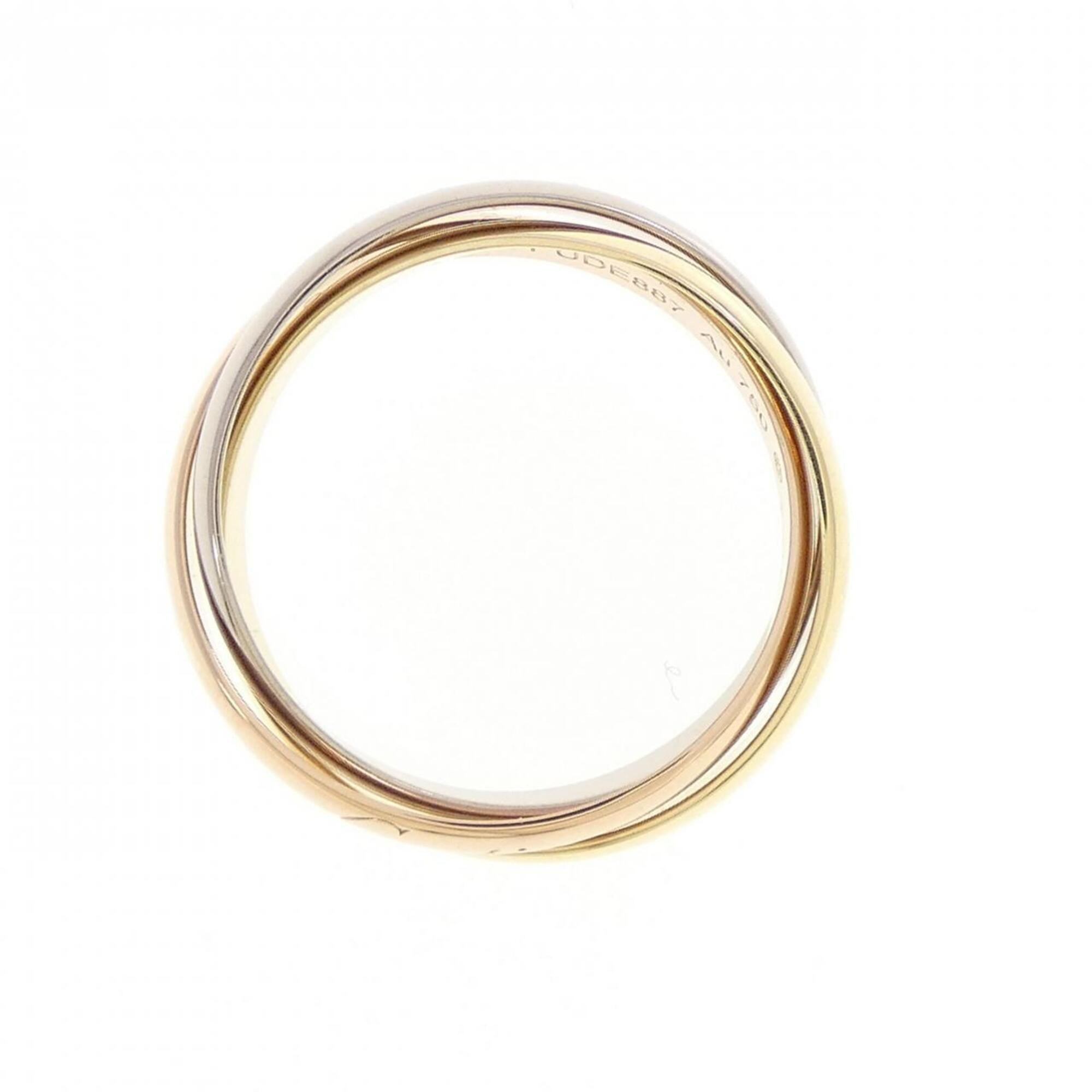 Cartier Yellow Gold (18K) Pink Gold (18K) White Gold (18K) Band Ring (Pre-Owned)