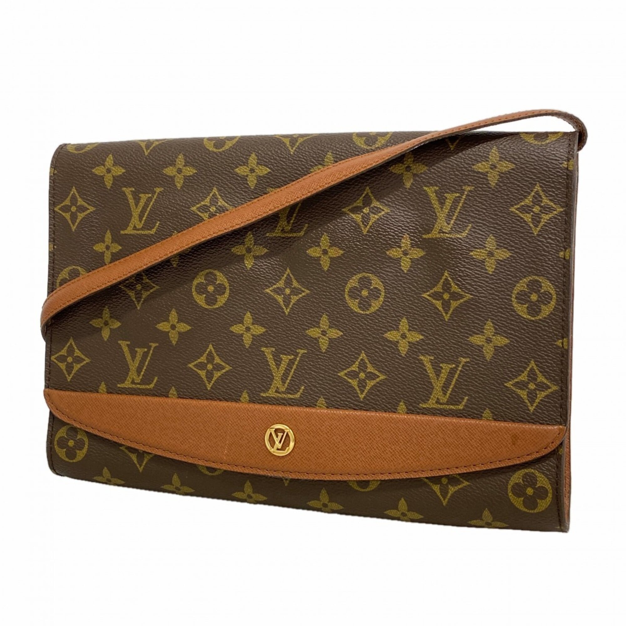 Louis Vuitton Brown Shoulder Bag (Pre-Owned)