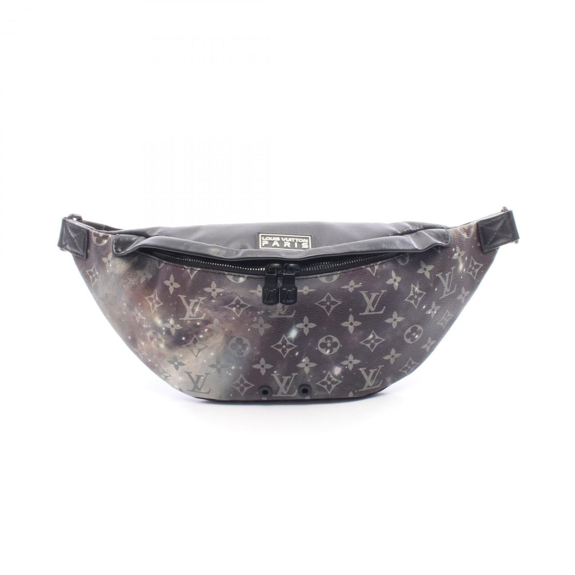 Louis Vuitton Black Multi-Color Coated Canvas Leather Fanny Pack Handbag (Pre-Owned)