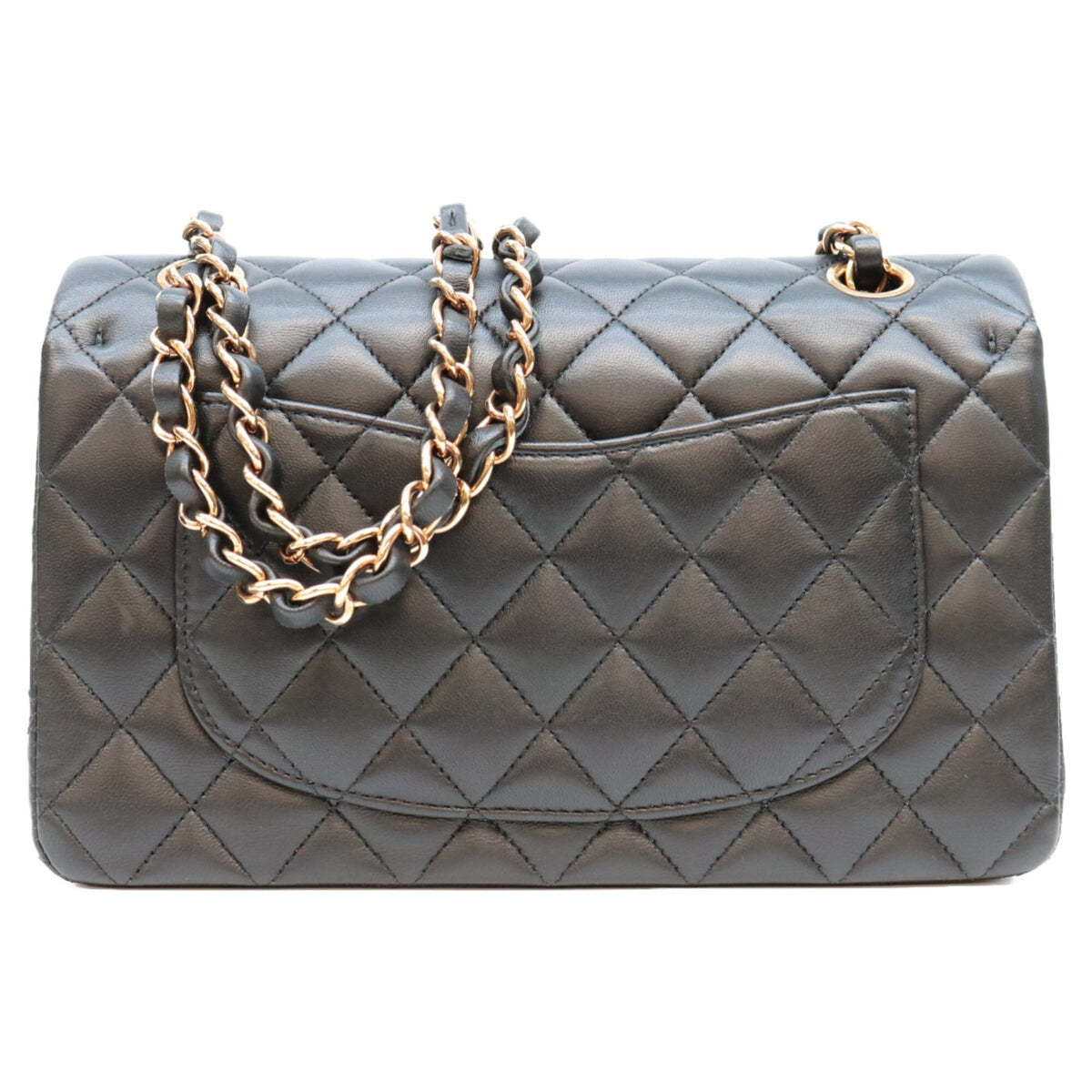 Chanel Black Leather Shoulder Bag (Pre-Owned)