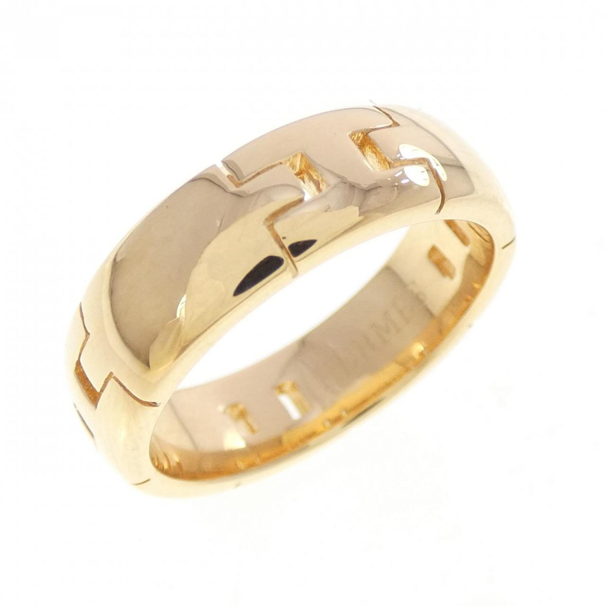 Hermes Yellow Gold (18K) Band Ring (Pre-Owned)