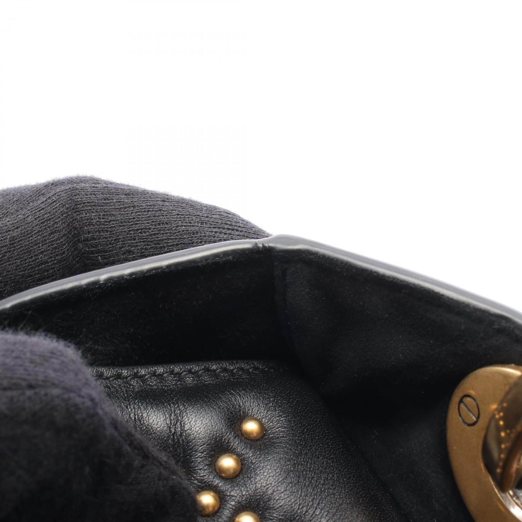 Christian Dior Black Leather Handbag (Pre-Owned)
