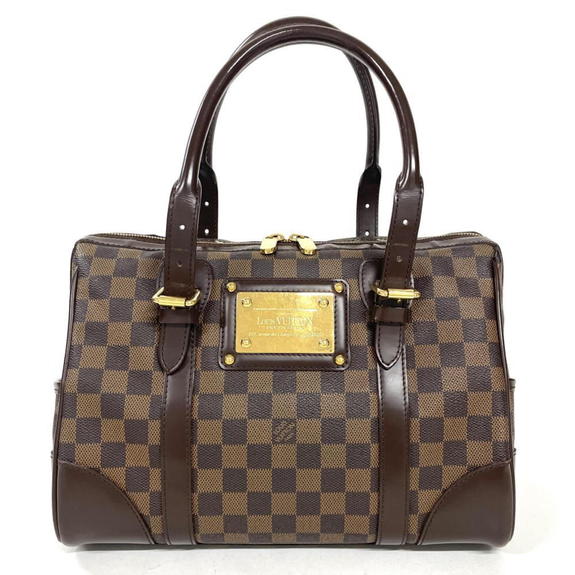 Louis Vuitton Brown Damier Canvas Ebene Handbag (Pre-Owned)