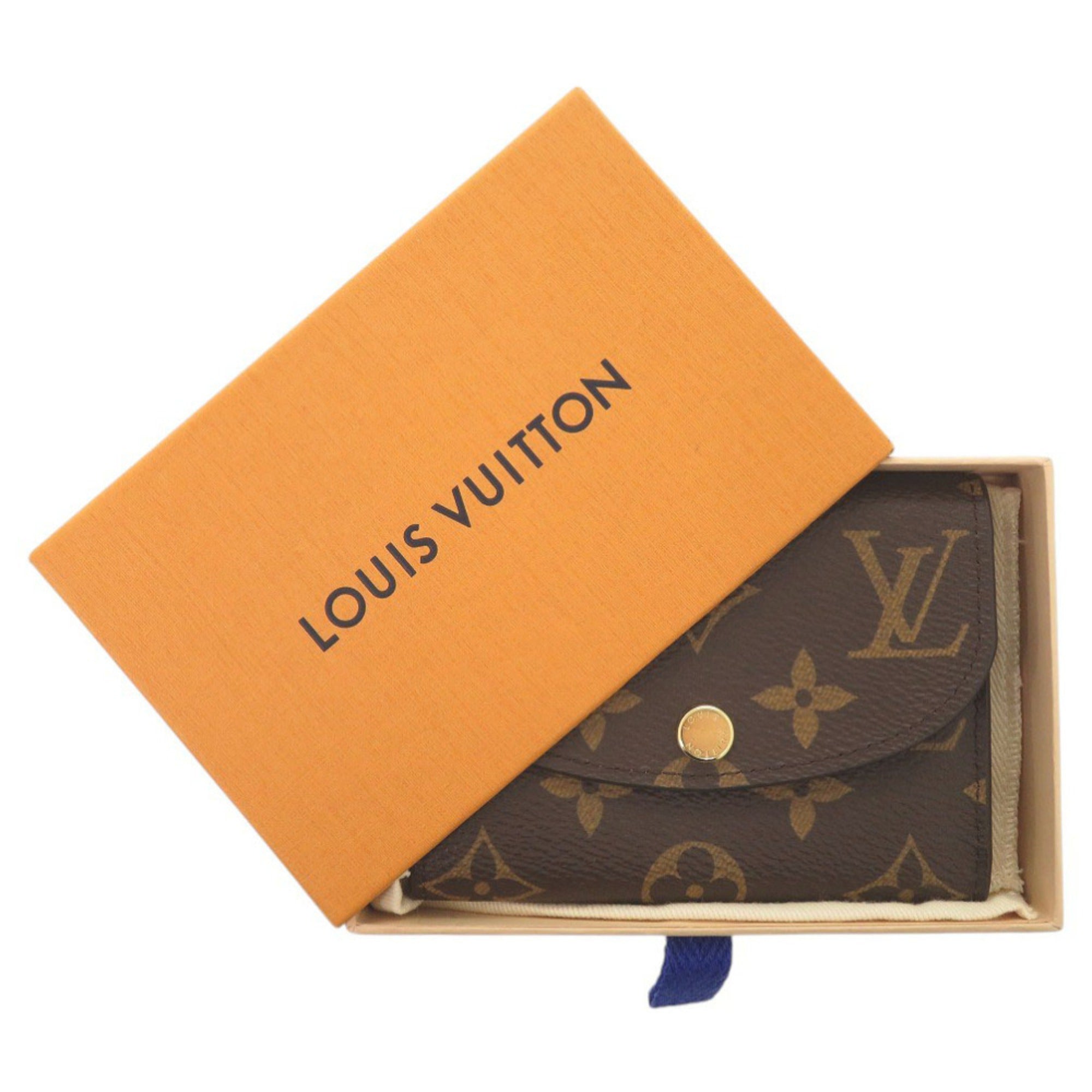 Louis Vuitton Brown Fuchsia Monogram Monogram Wallet (Bi-Fold) (Pre-Owned)