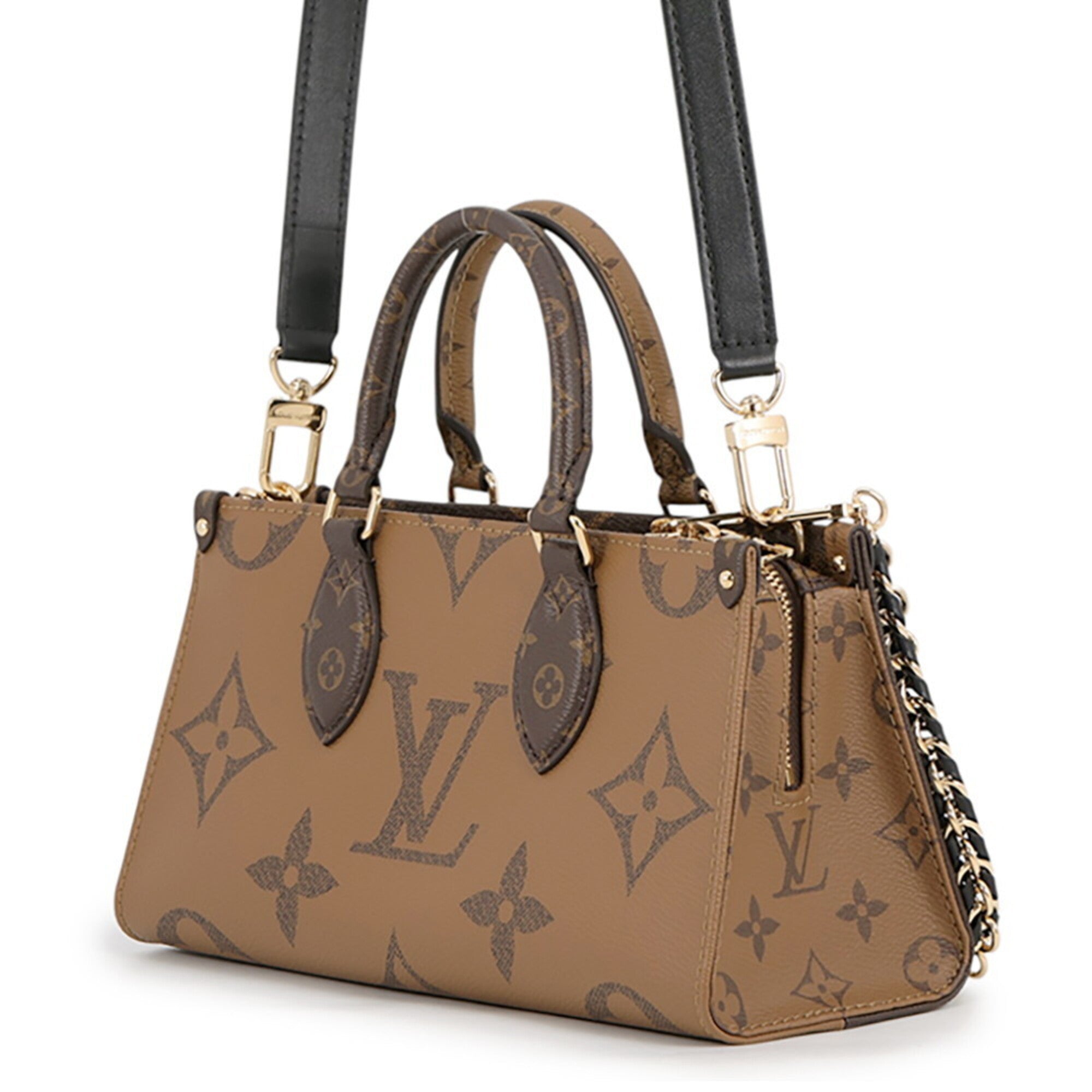 Louis Vuitton Monogram Reverse Red Color Monogram Reverse Handbag Shoulder Bag (Pre-Owned)