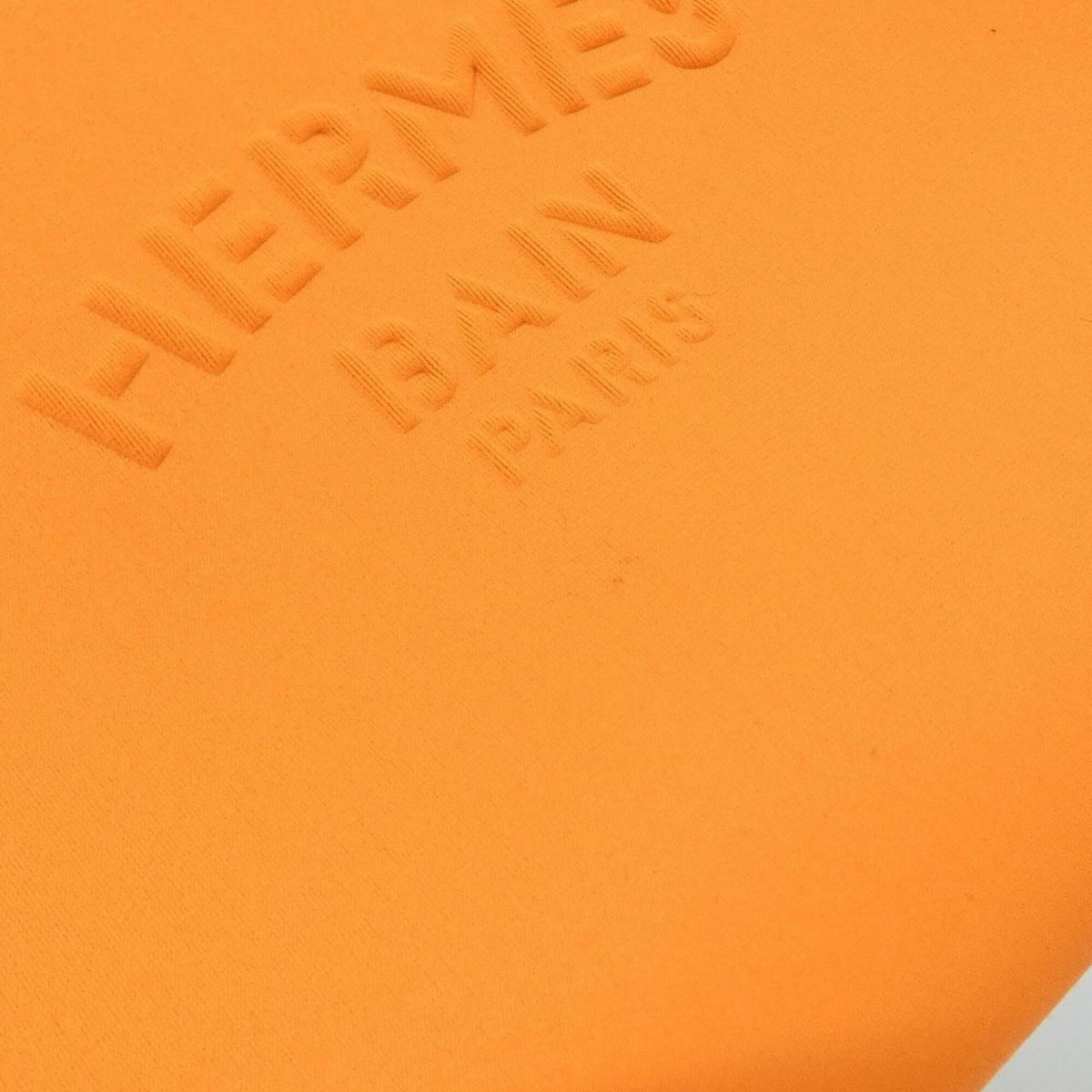 Hermes Orange Polyamide Elastane Handbag Pouch (Pre-Owned)
