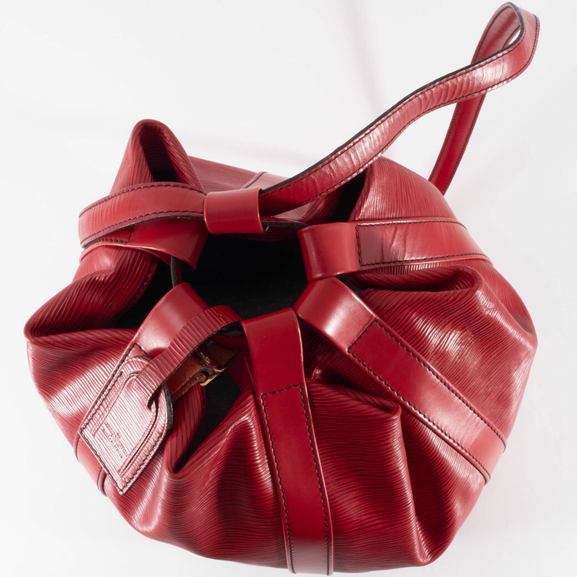 Louis Vuitton Castilian Red Epi Leather Backpack (Pre-Owned)