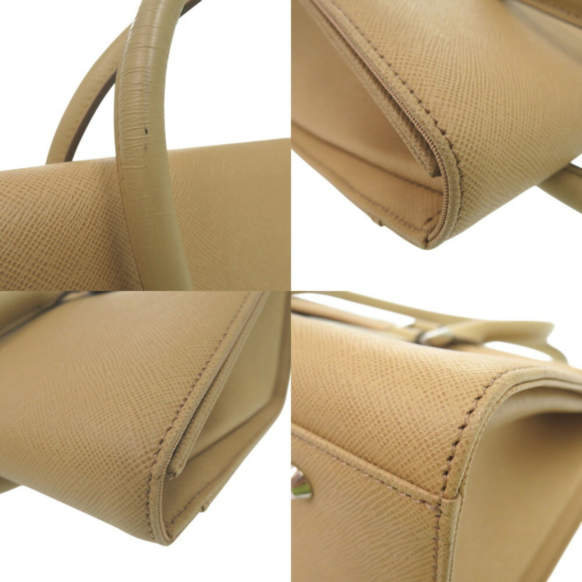 Burberry Beige Pvc Handbag (Pre-Owned)