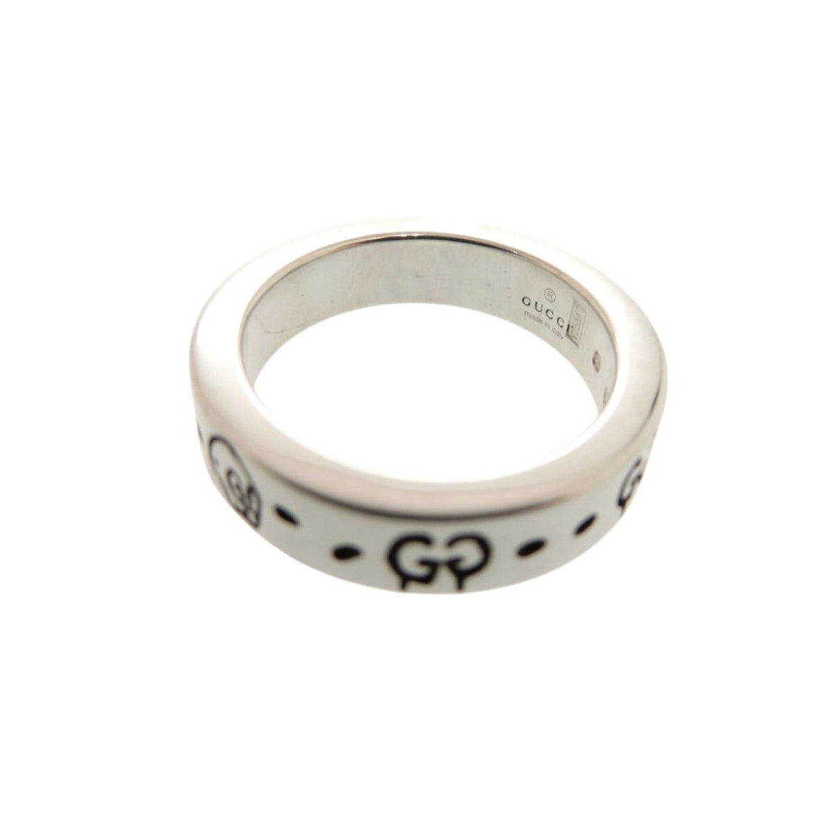 Gucci Silver Silver 925 Band Ring (Pre-Owned)