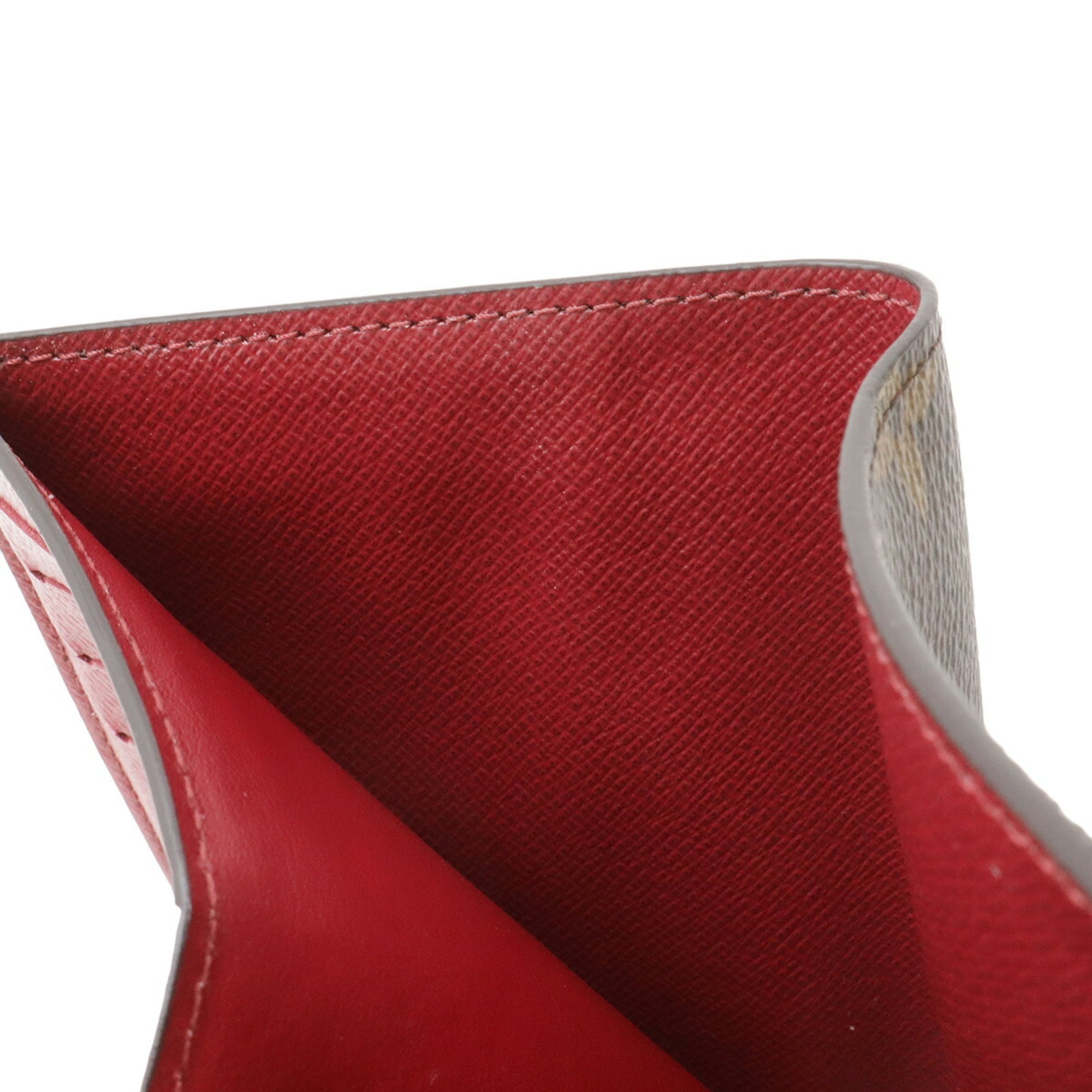 Louis Vuitton Monogram Fuchsia Monogram Canvas Pvc Coated Canvas Wallet (Bi-Fold) (Pre-Owned)