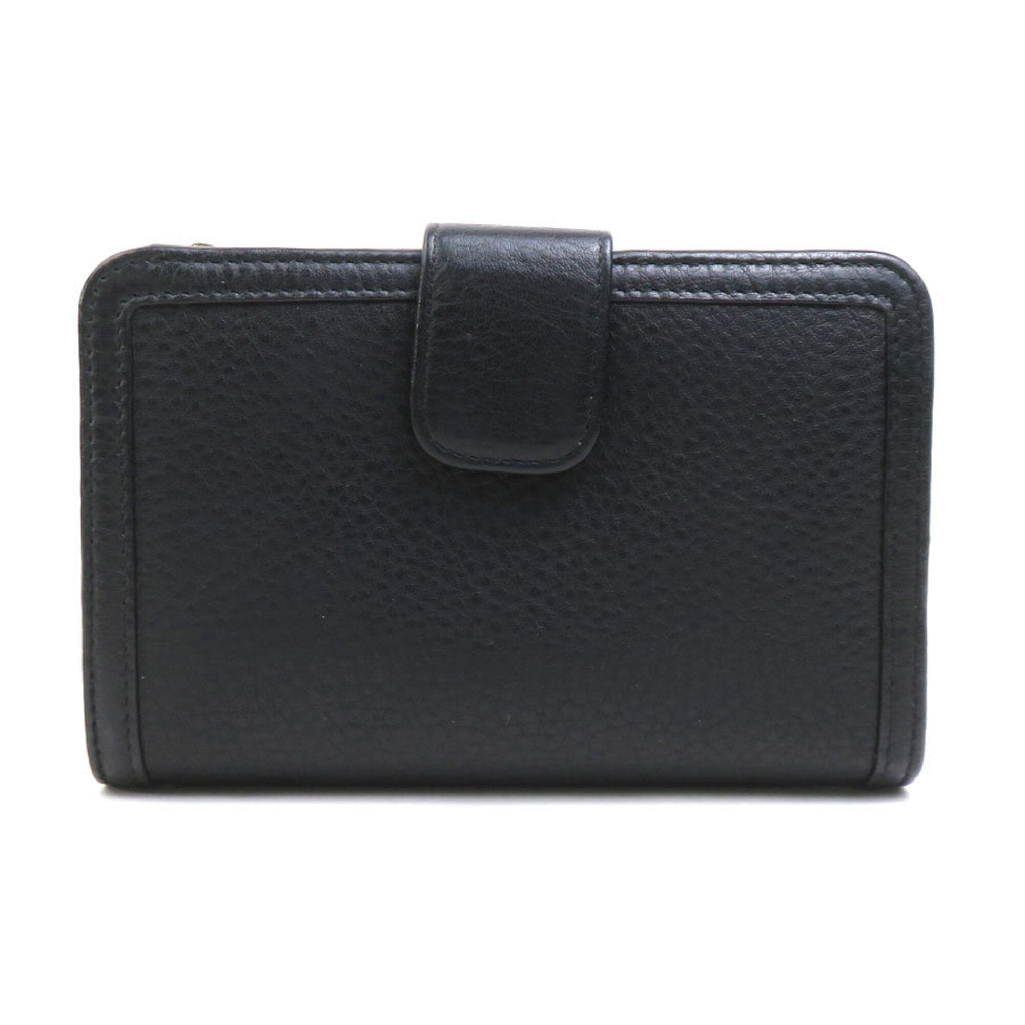 Prada Black Leather Wallet (Bi-Fold) (Pre-Owned)