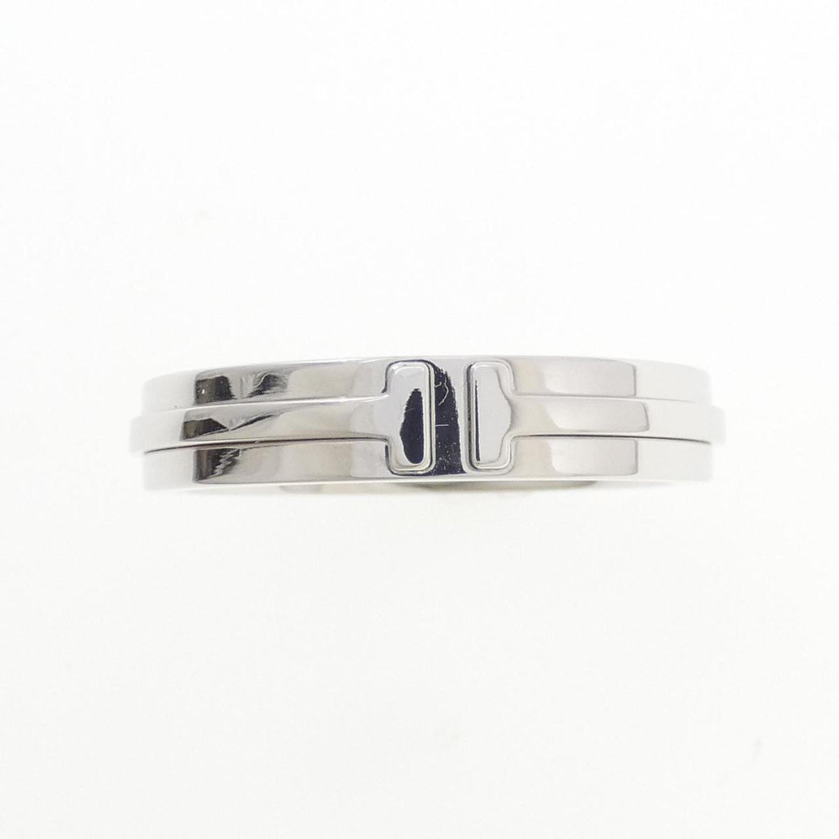 Tiffany White Gold (18K) Band Ring (Pre-Owned)