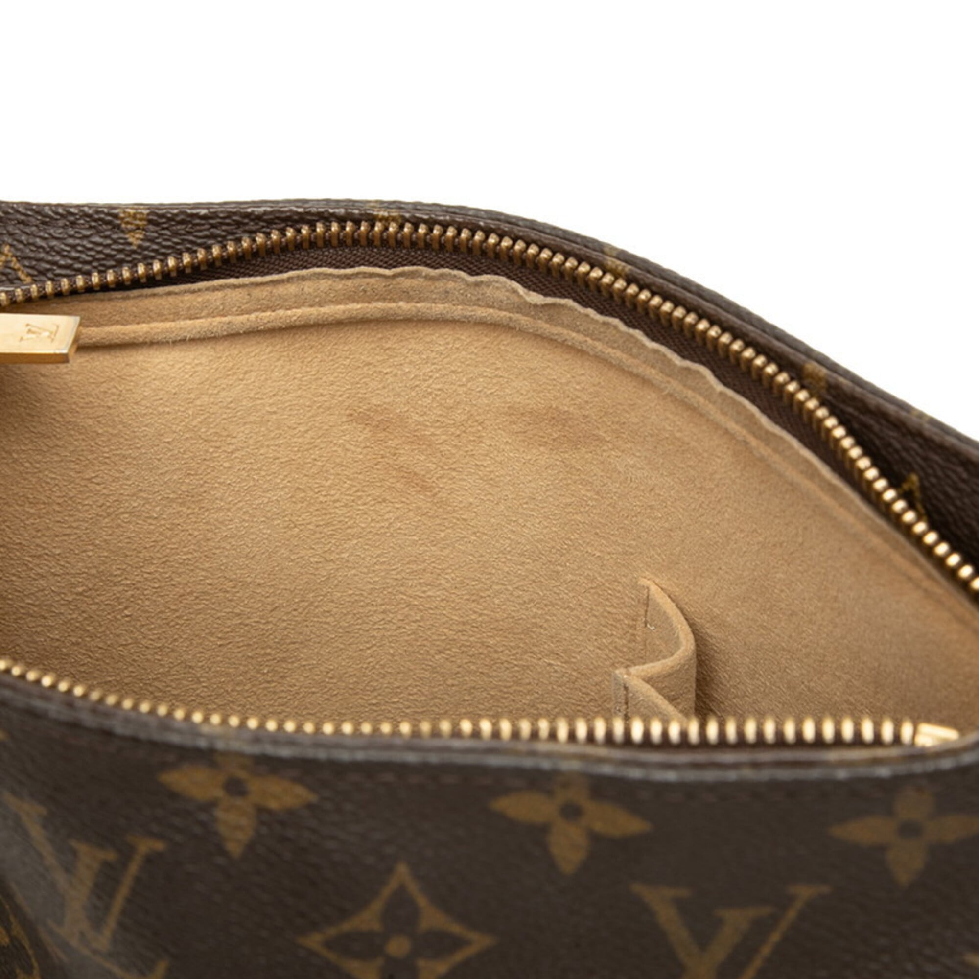 Louis Vuitton Brown Monogram Pvc Leather Handbag Shoulder Bag (Pre-Owned)