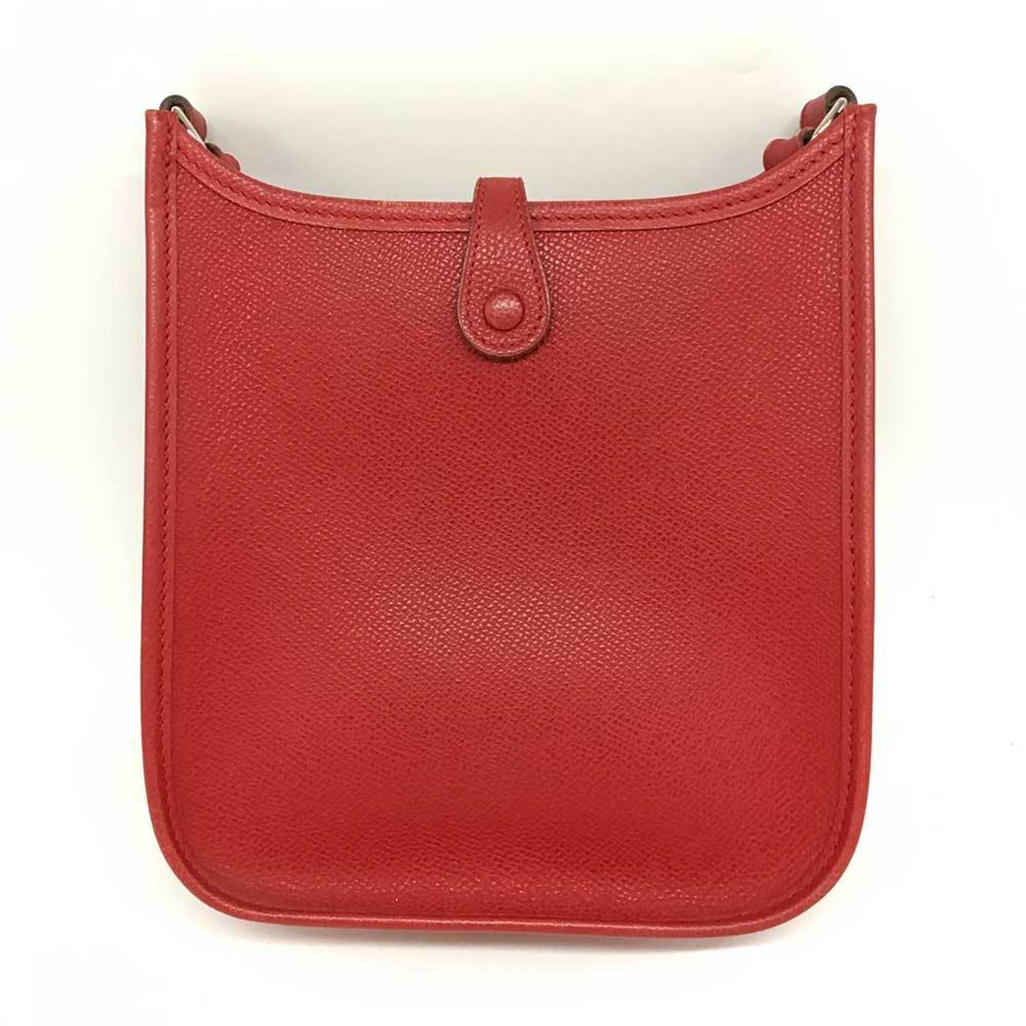 Hermes Red Color Pochette Shoulder Bag (Pre-Owned)