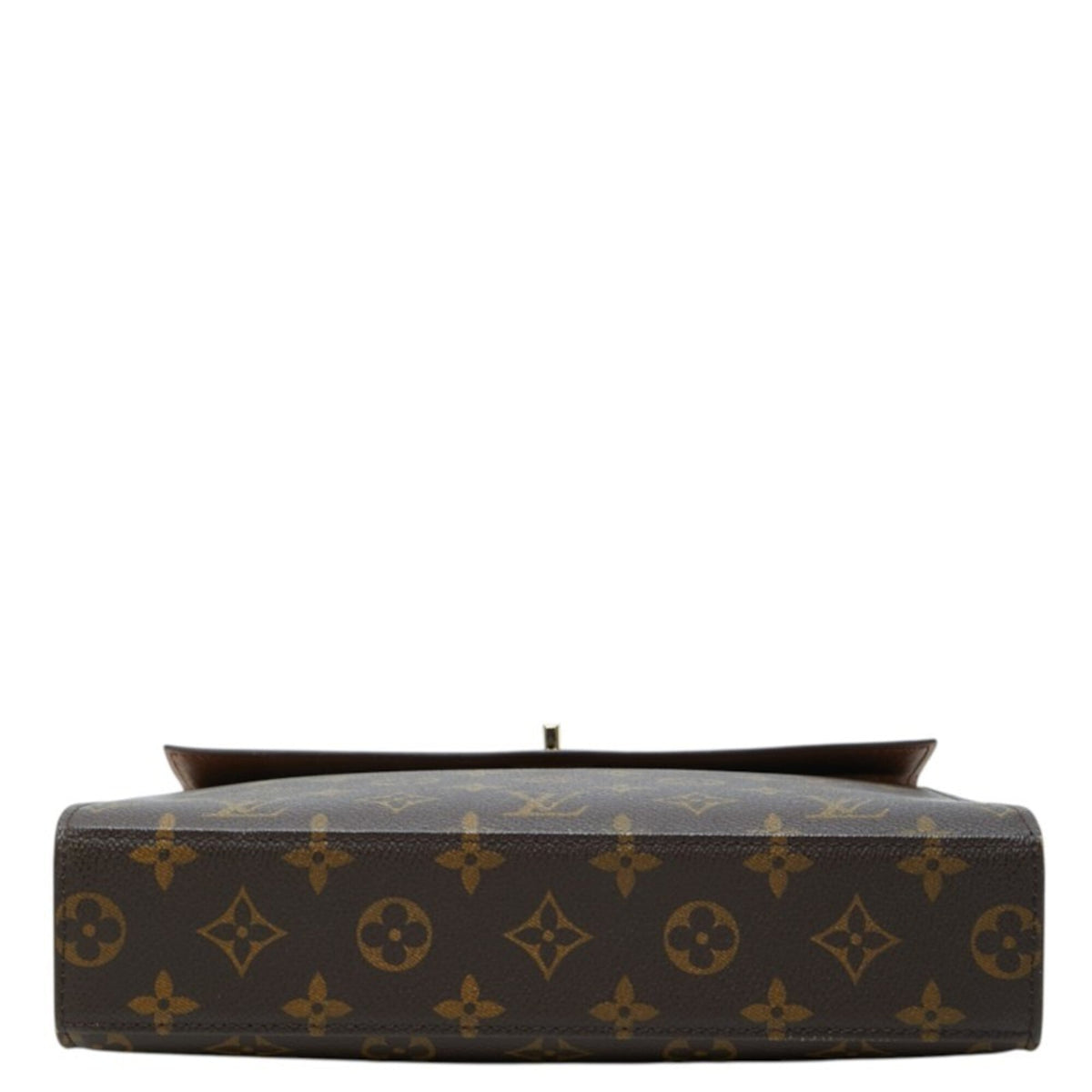 Louis Vuitton Brown Pvc Leather Handbag (Pre-Owned)