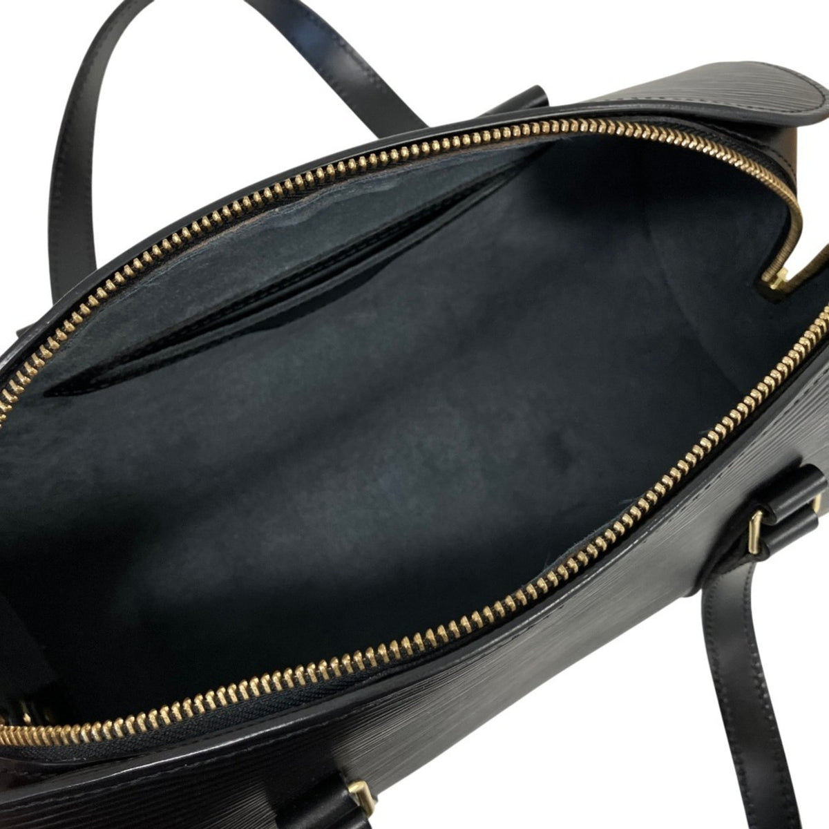 Louis Vuitton Noir Epi Leather Boston Bag (Pre-Owned)