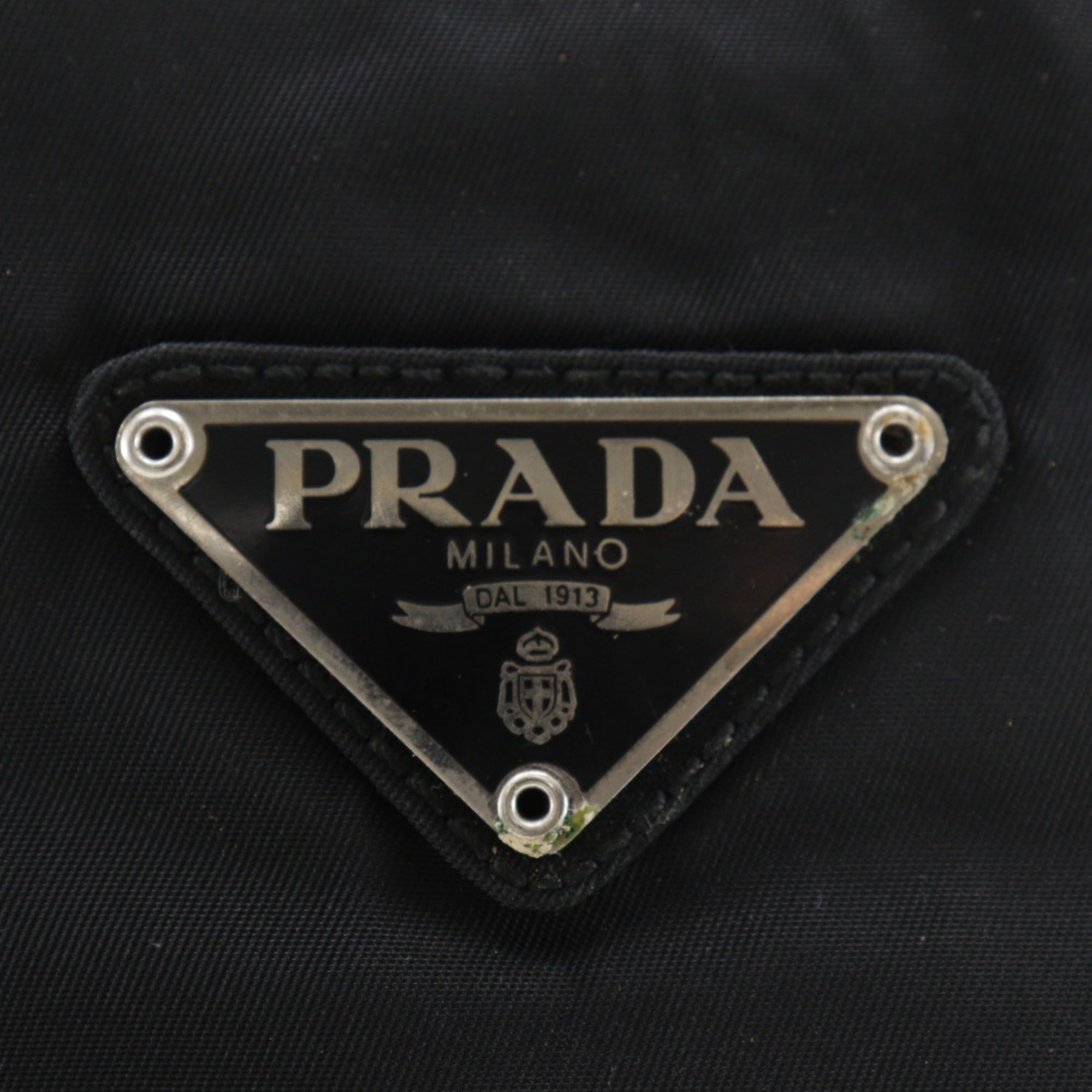 Prada Black Nylon Tote Bag (Pre-Owned)