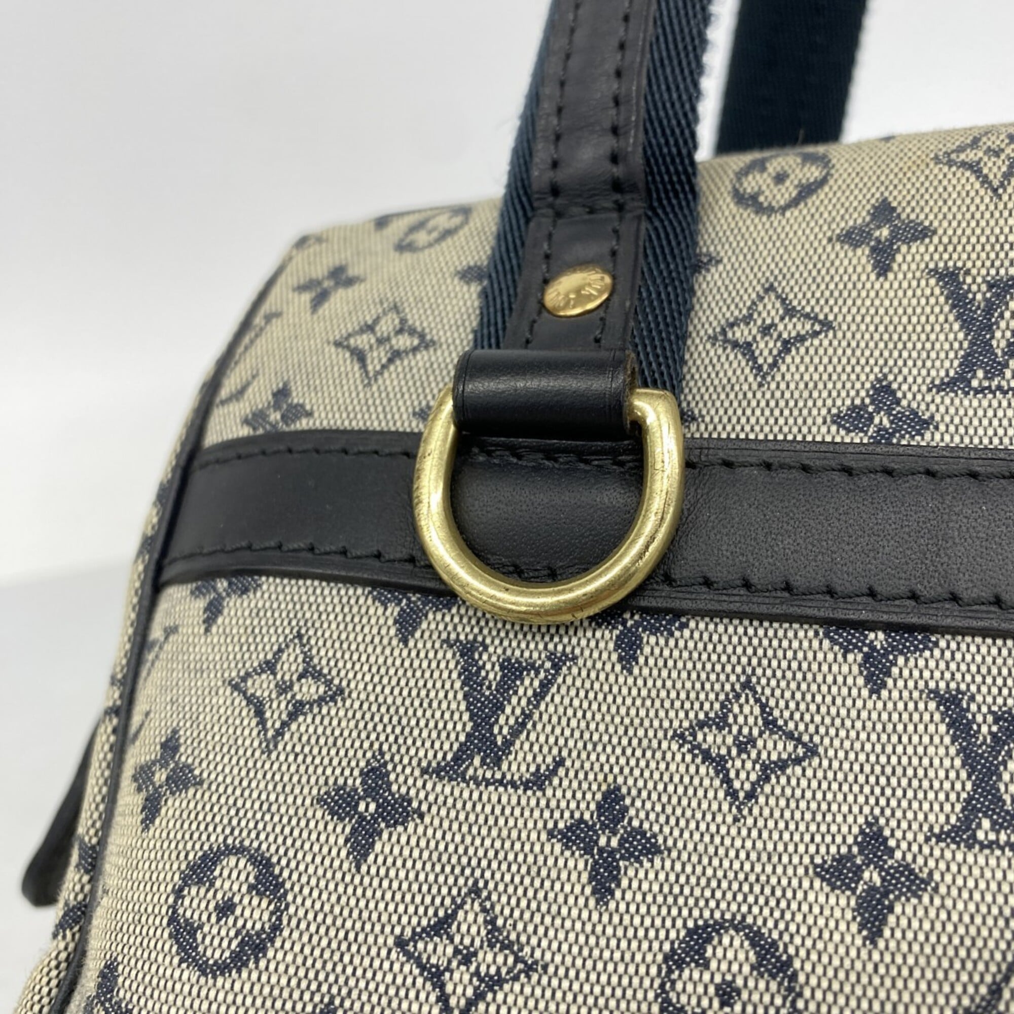 Louis Vuitton Blue Handbag (Pre-Owned)