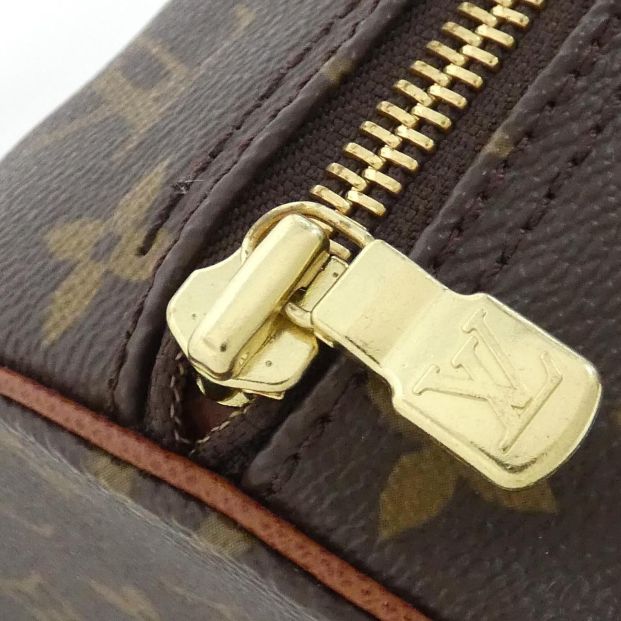 Louis Vuitton Brown Coated Canvas Handbag (Pre-Owned)