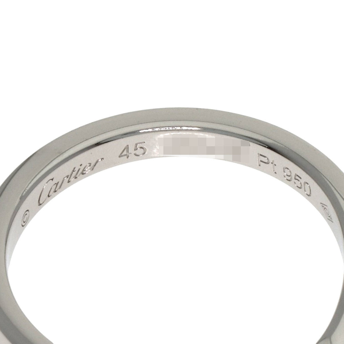 Cartier Platinum 950 Band Ring (Pre-Owned)