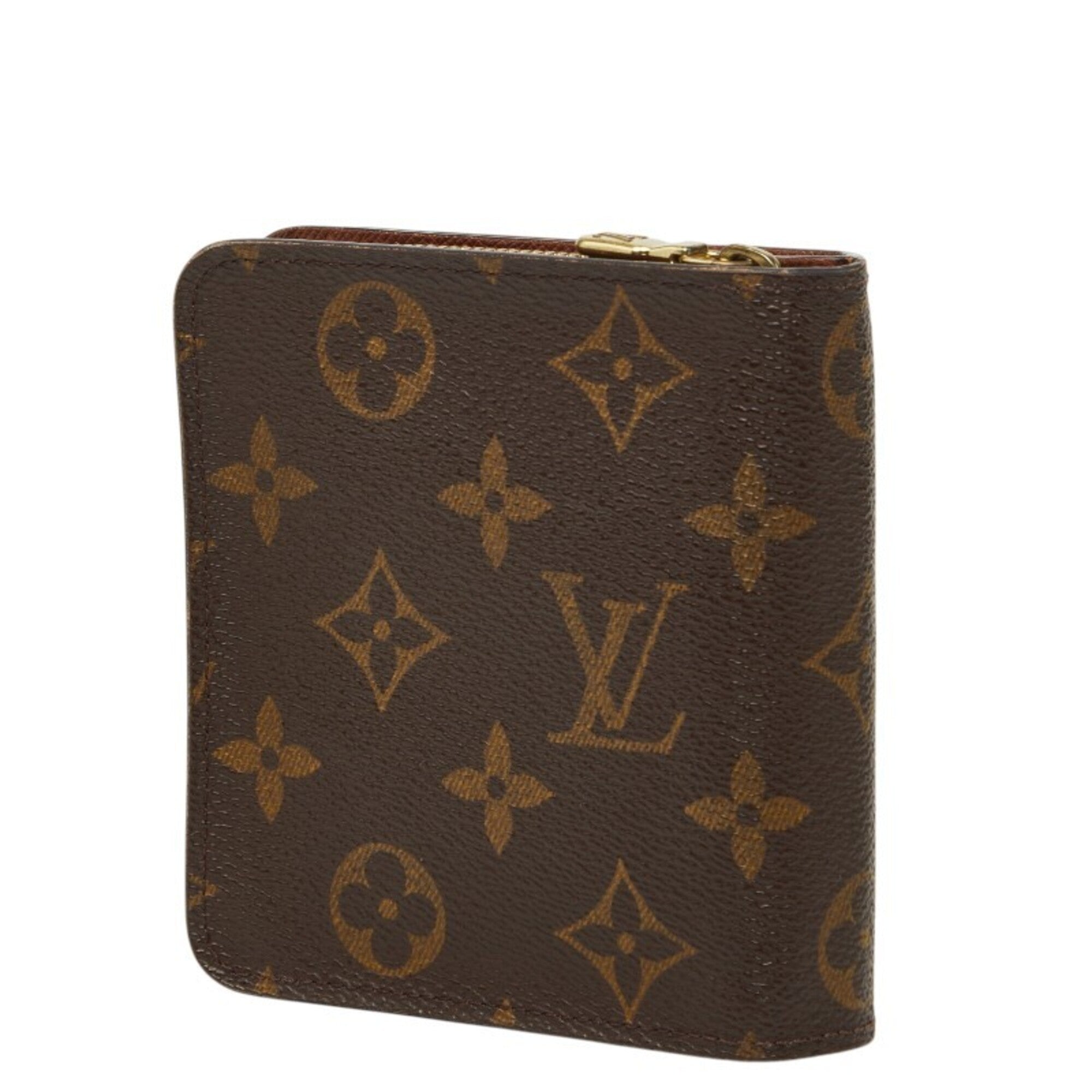 Louis Vuitton Brown Pvc Leather Wallet (Bi-Fold) (Pre-Owned)