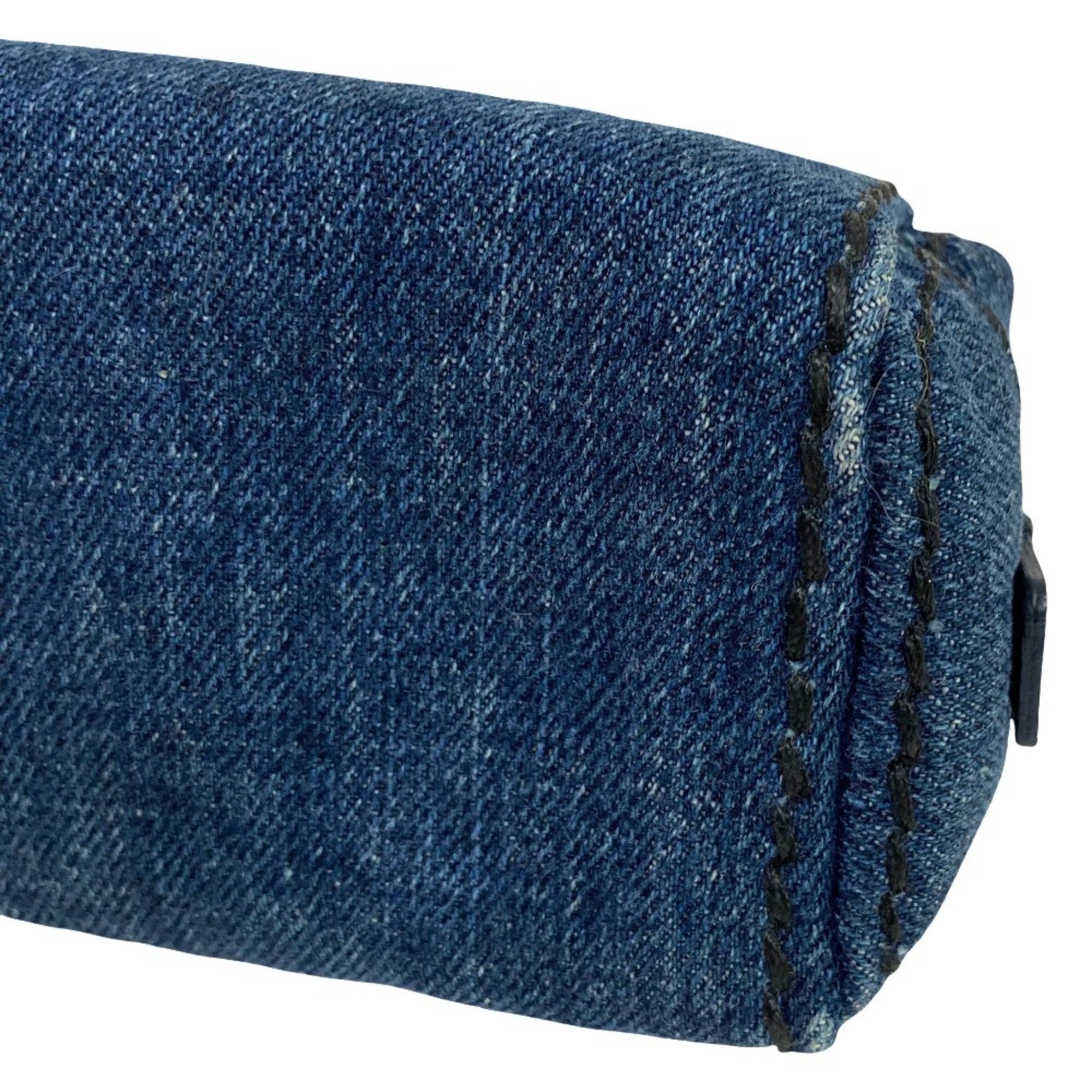 Prada Denim Pouch (Pre-Owned)