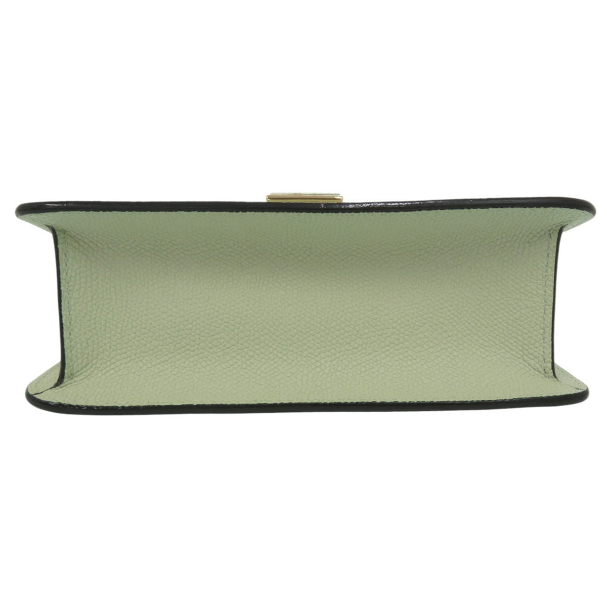 Valextra Green Leather Shoulder Bag (Pre-Owned)
