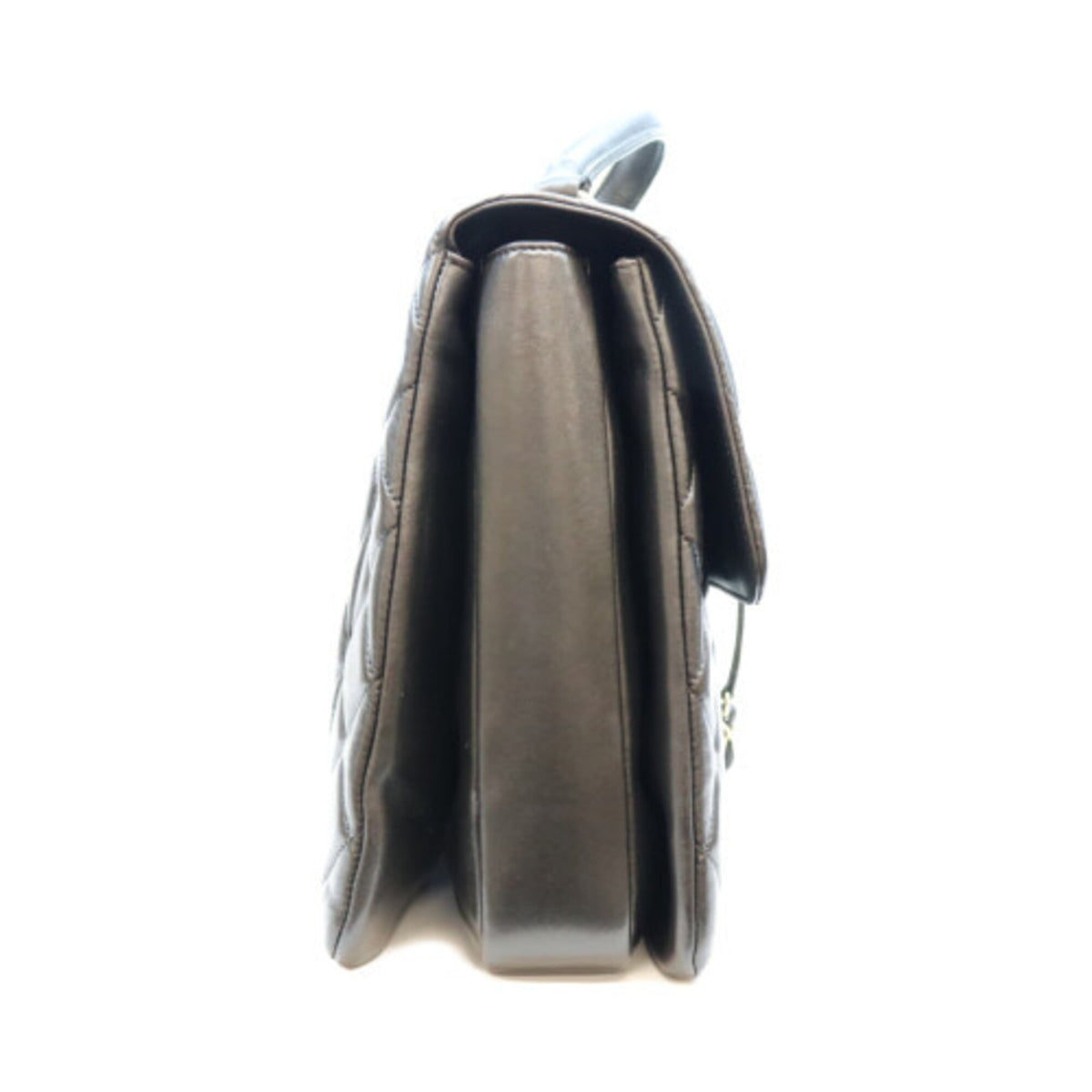Chanel Black Leather Shoulder Bag (Pre-Owned)
