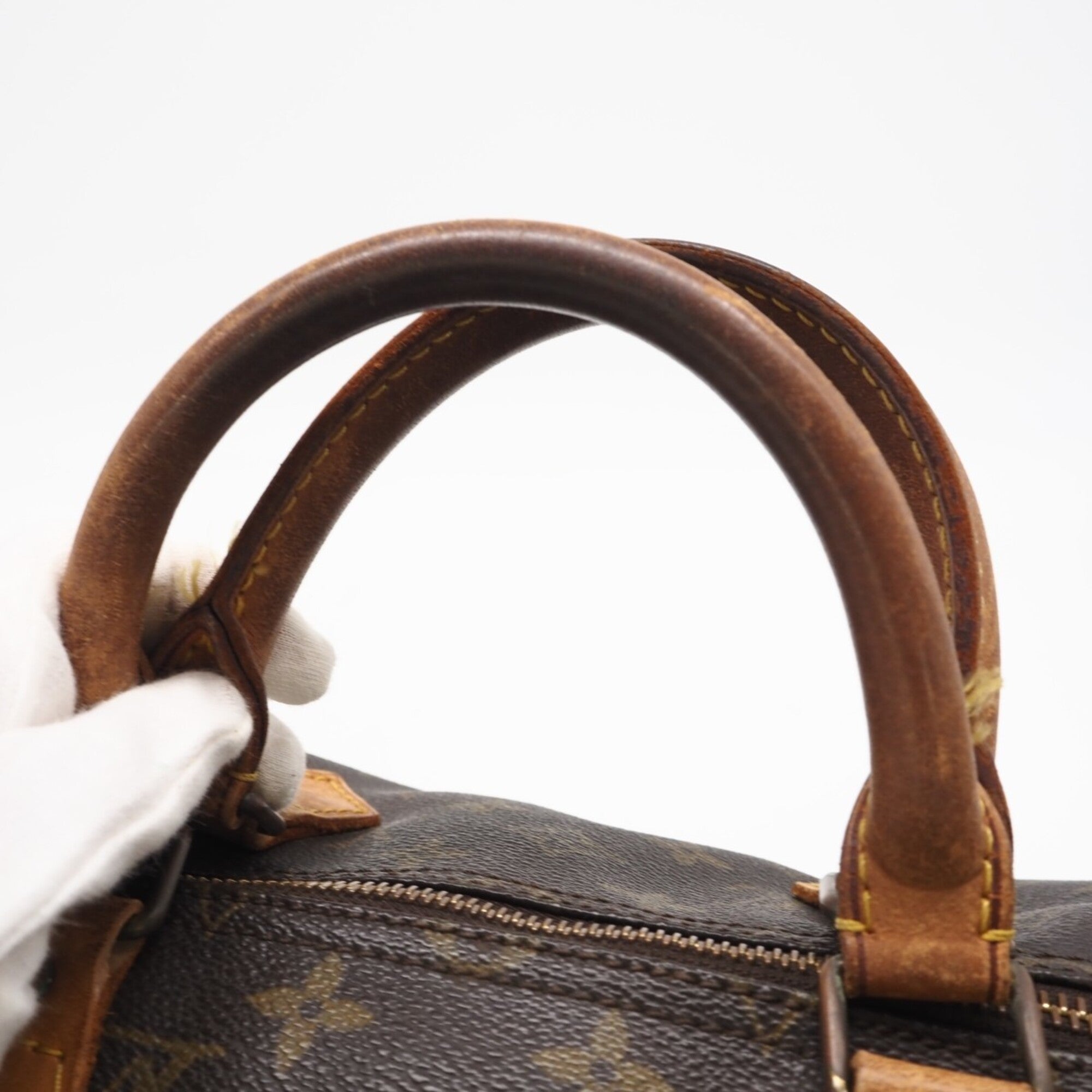 Louis Vuitton Brown Monogram Monogram Leather Handbag (Pre-Owned)