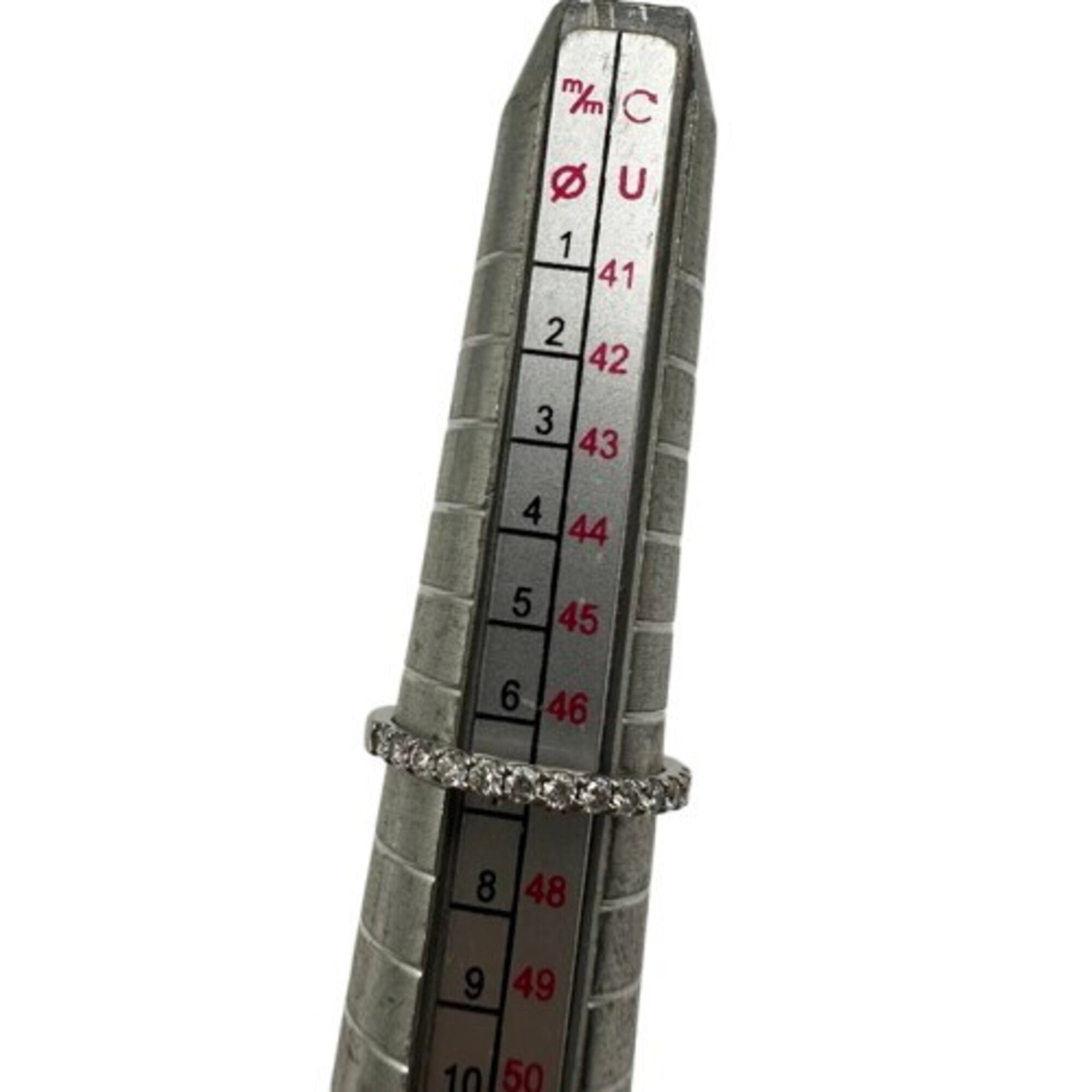 Tiffany Platinum Platinum 950 Band Ring (Pre-Owned)