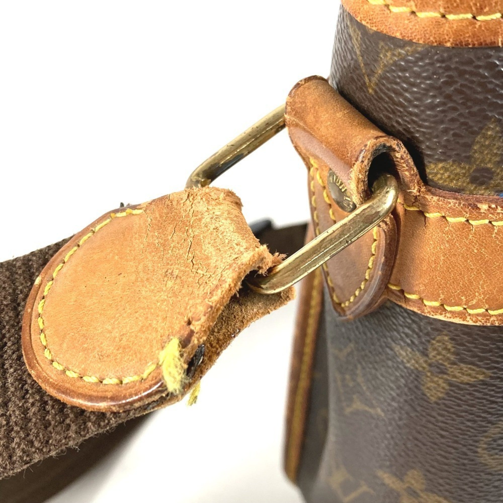 Louis Vuitton Brown Galle Monogram Monogram Messenger Bag Shoulder Bag (Pre-Owned)